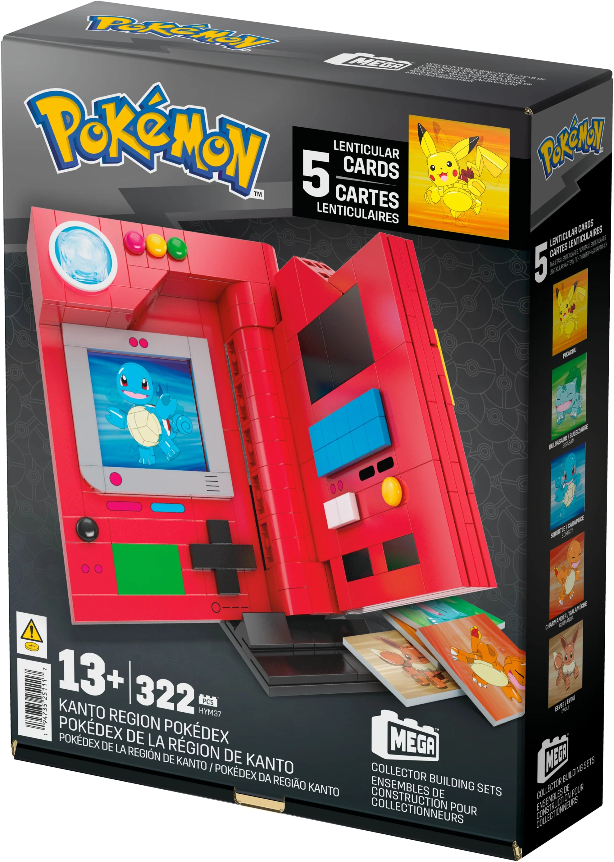 MEGA Pokémon Kanto Region Pokédex Building Kit - Image 6