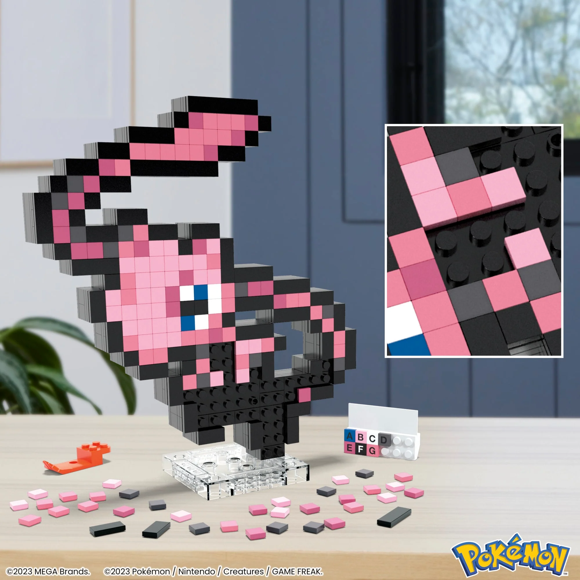 MEGA Pokémon Mew Building Set - Image 3