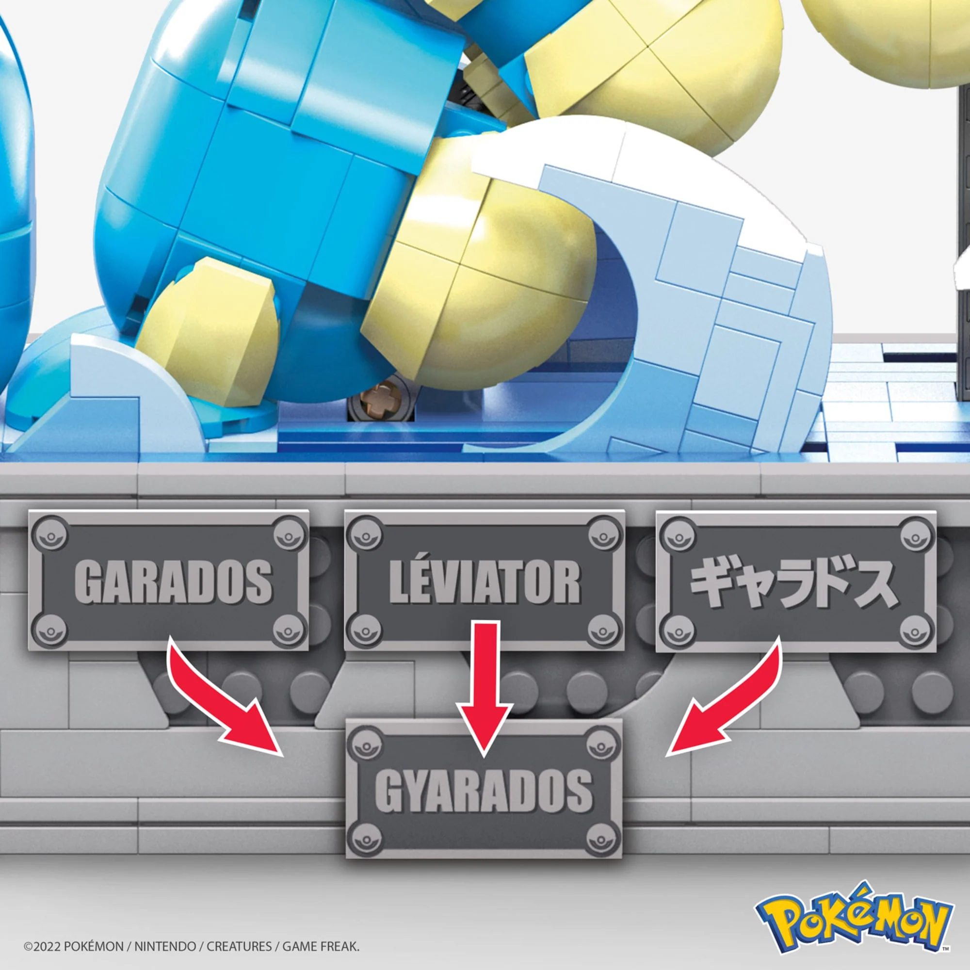 MEGA Pokemon Motion Gyarados Building Set - Image 5