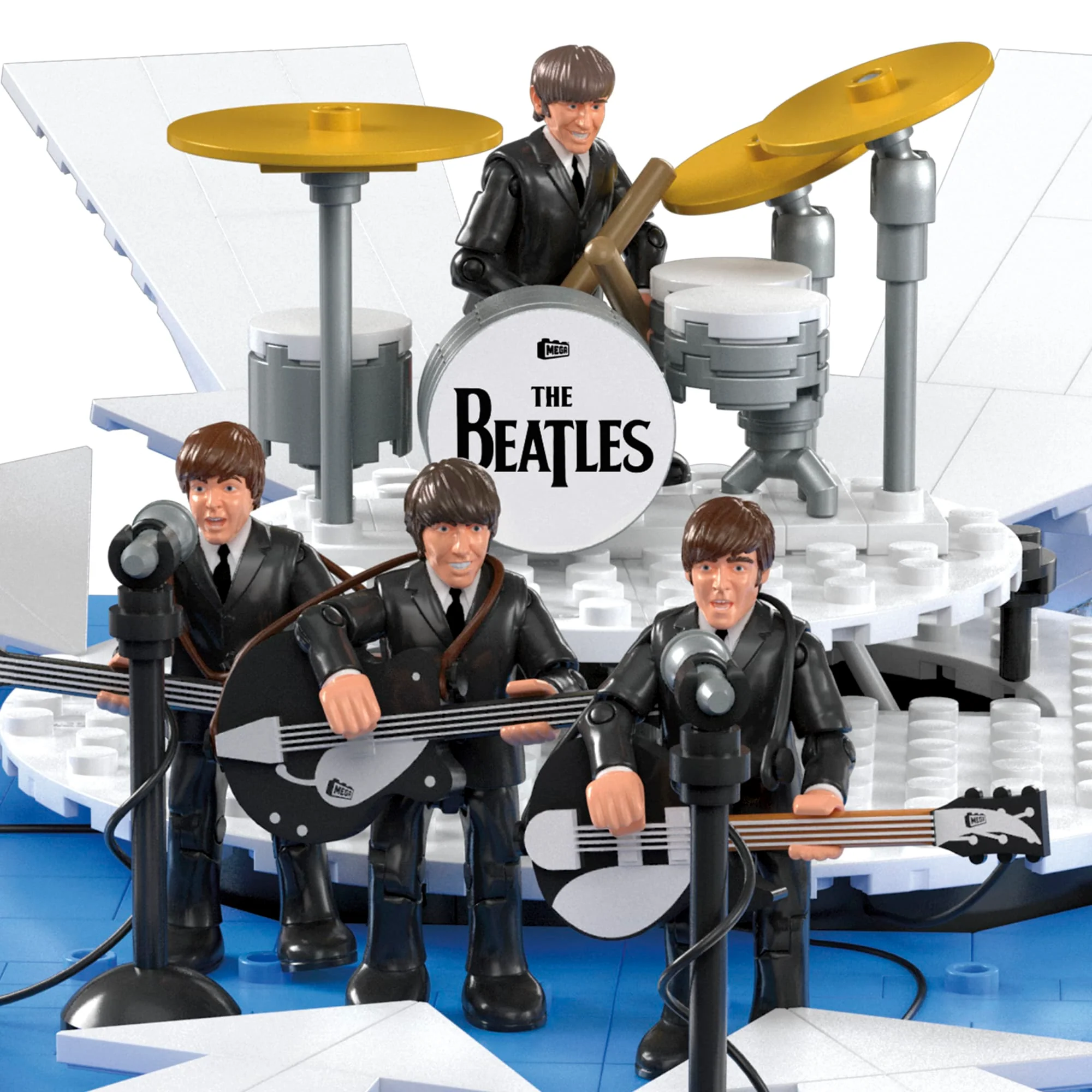 MEGA Showcase The Beatles 'Ladies and Gentlemen, The Beatles!' Building Toy Kit - Image 2