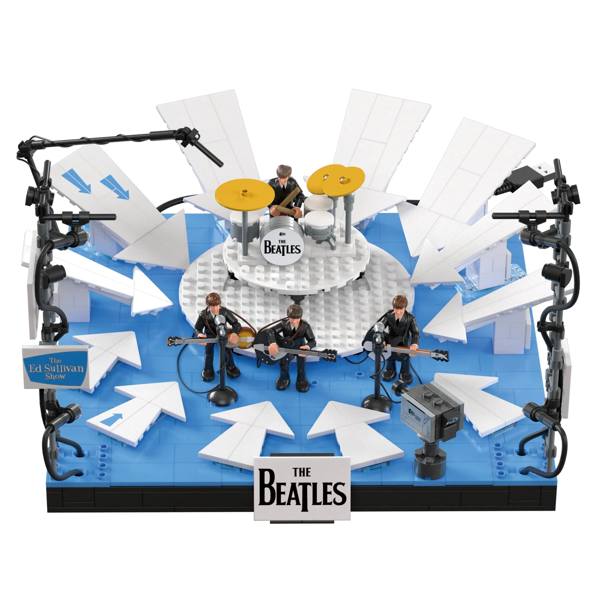 MEGA Showcase The Beatles 'Ladies and Gentlemen, The Beatles!' Building Toy Kit - Image 3