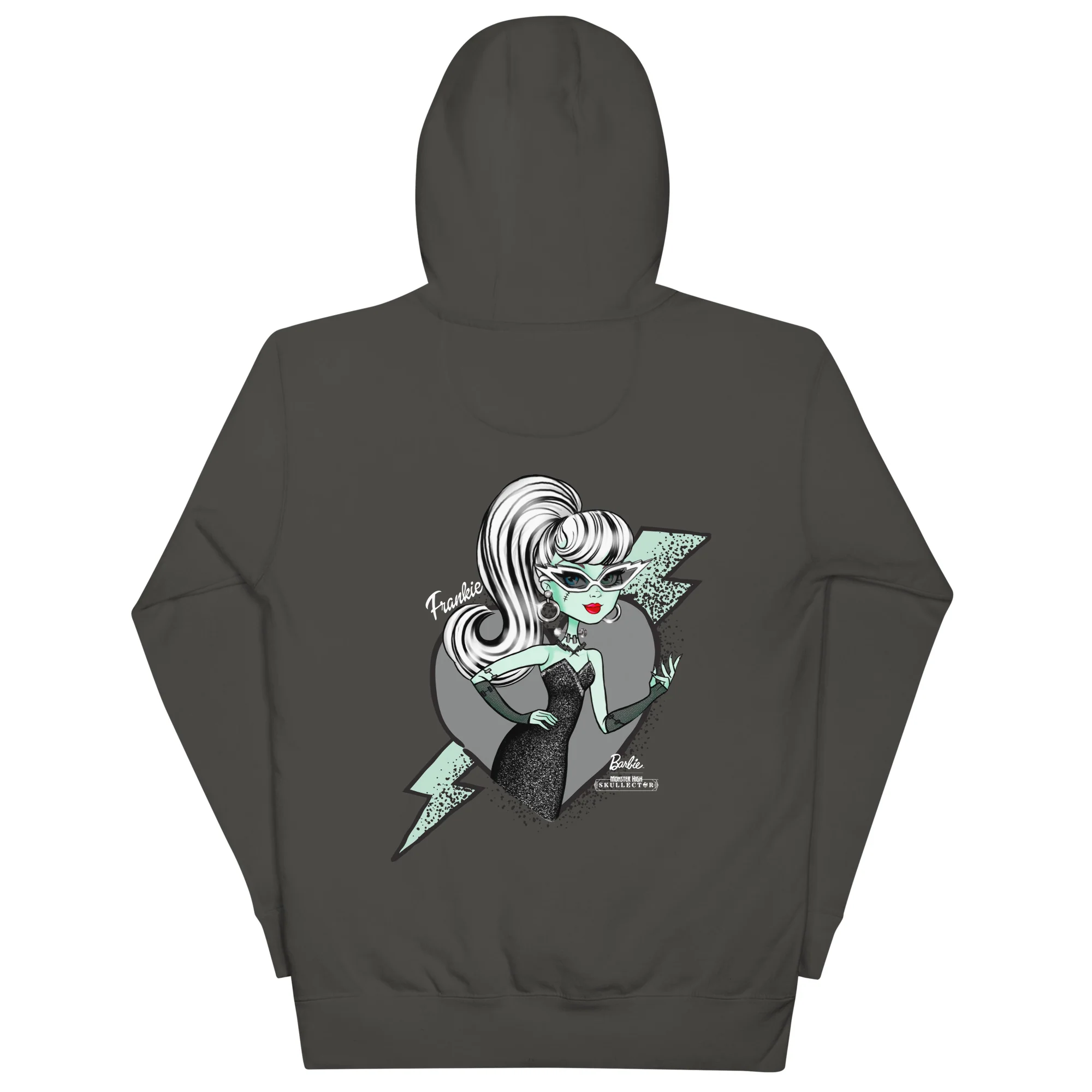 Monster High Barbie Frankie Barbie Gray Hoodie - Image 8
