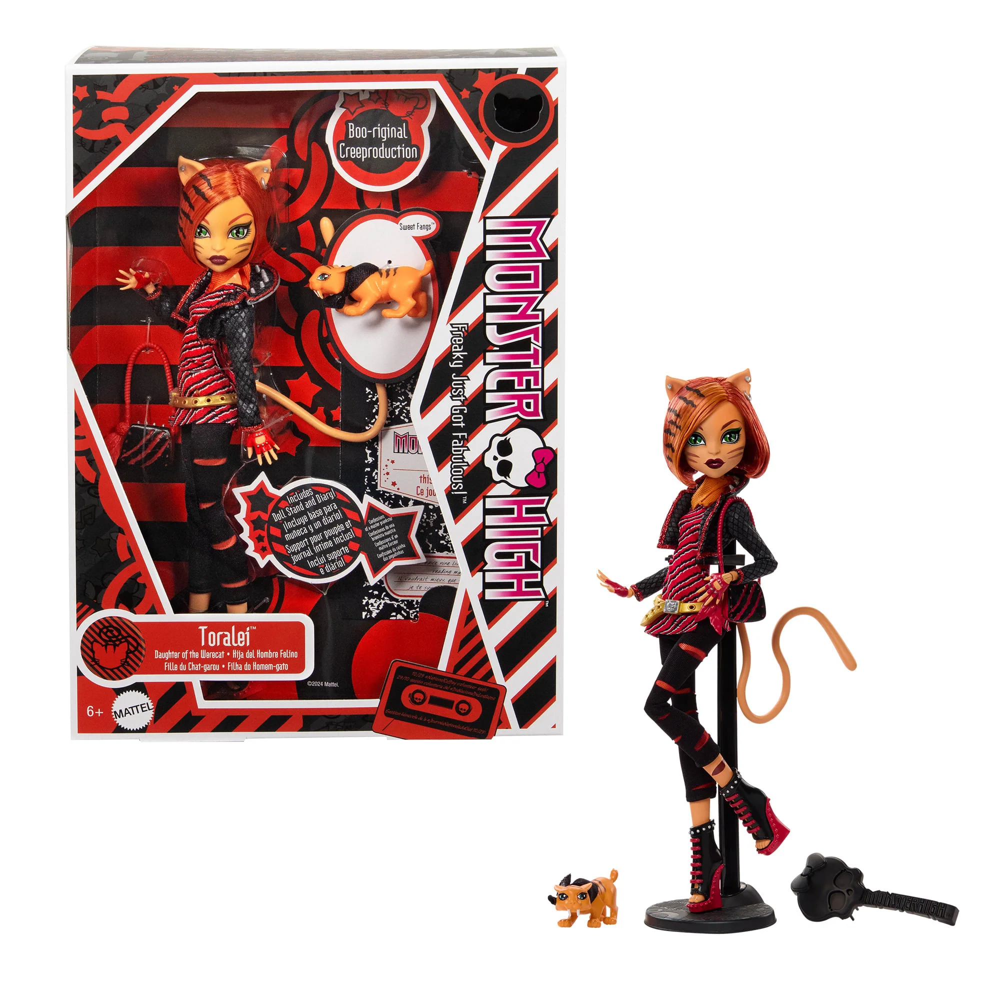 Monster High Boo-riginal Creeproduction G1 Toralei Doll - Image 8