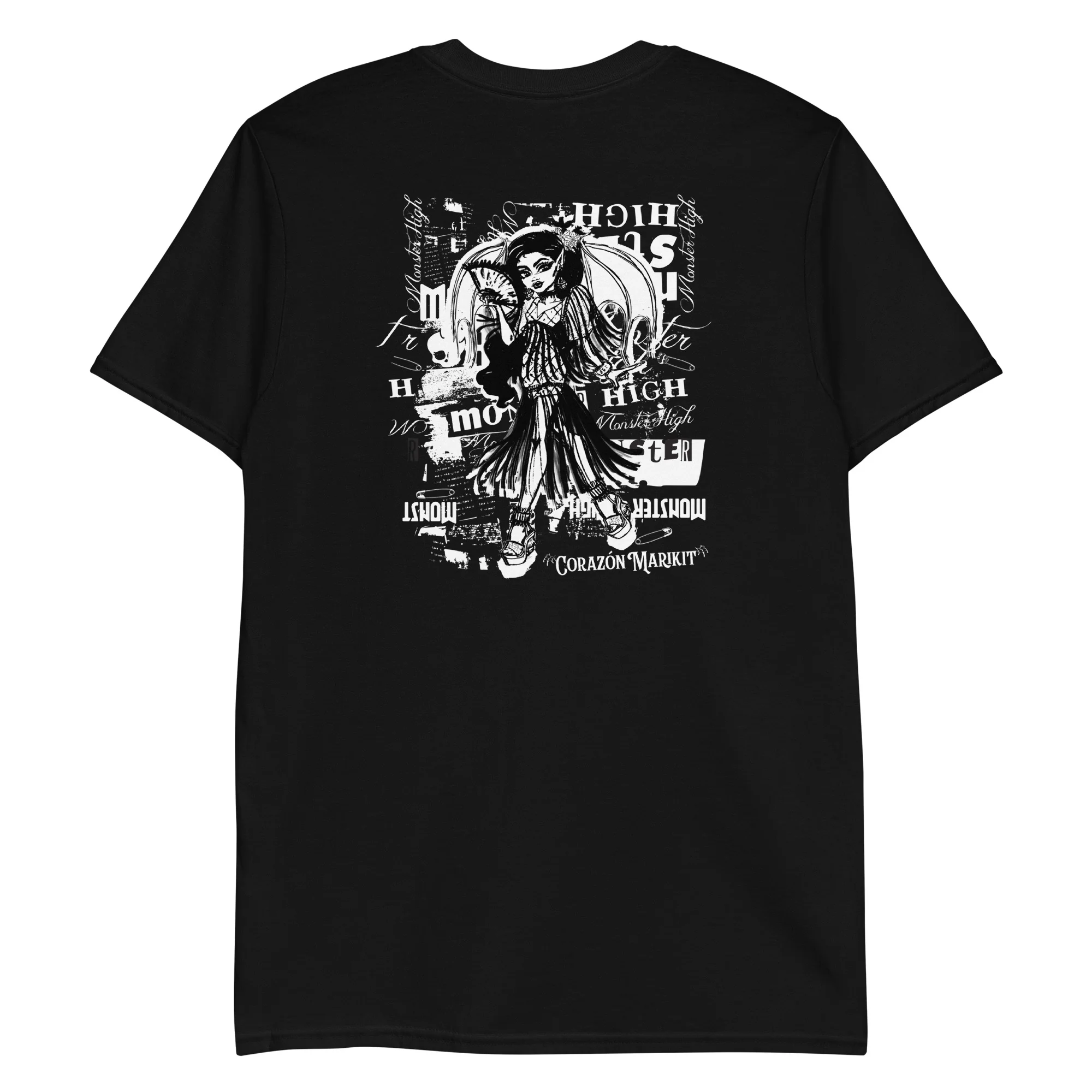 Monster High Corazon Marikit Black T-Shirt - Image 5