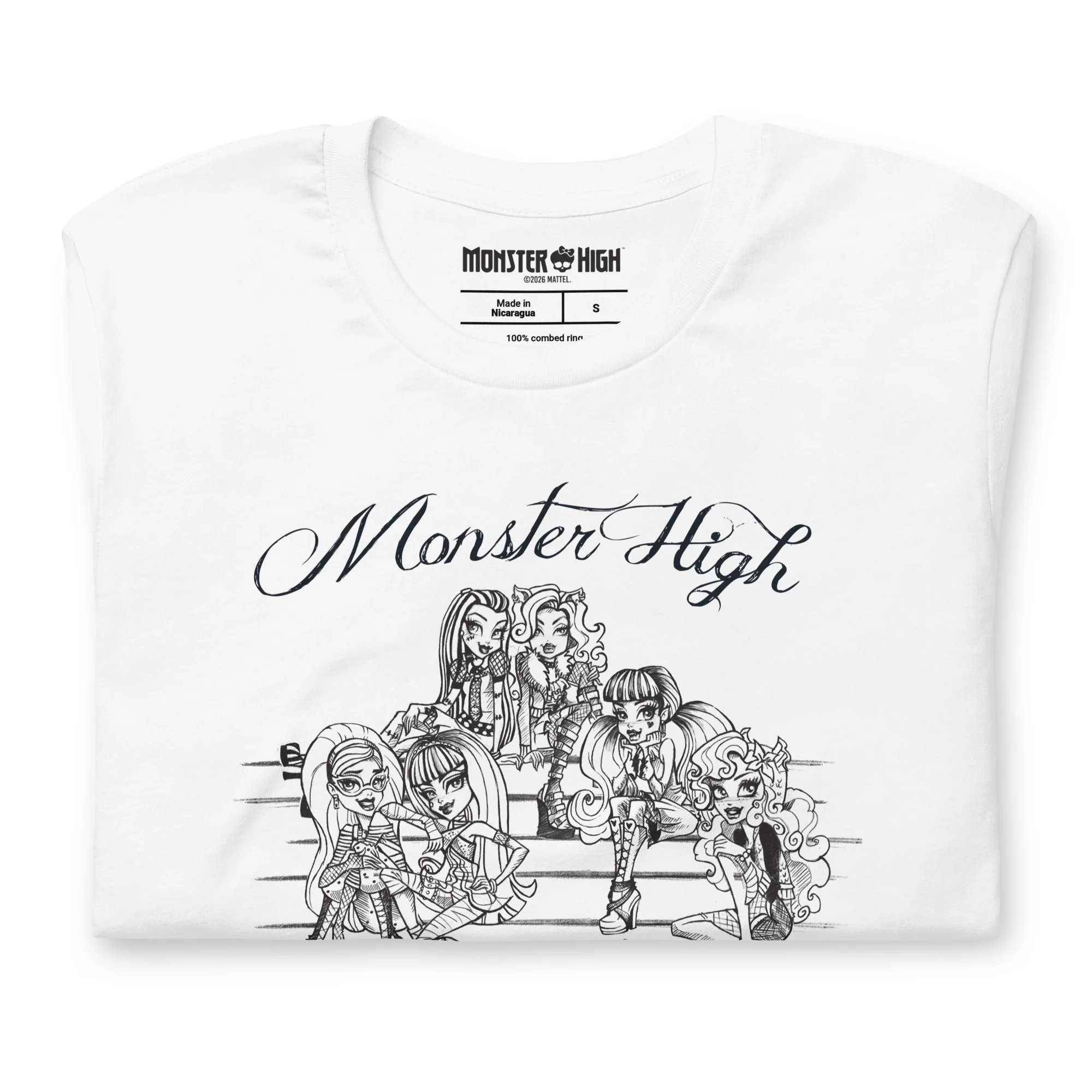 Monster High Ghoul Mom Forever White T-shirt - Image 4