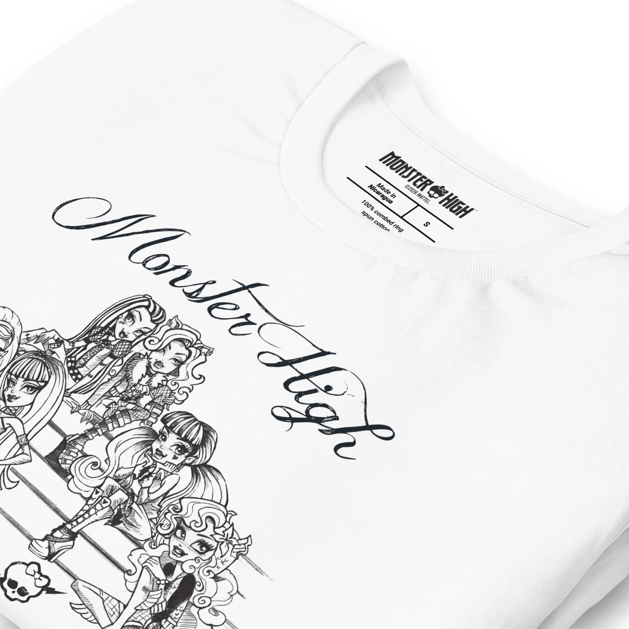 Monster High Ghoul Mom Forever White T-shirt - Image 5