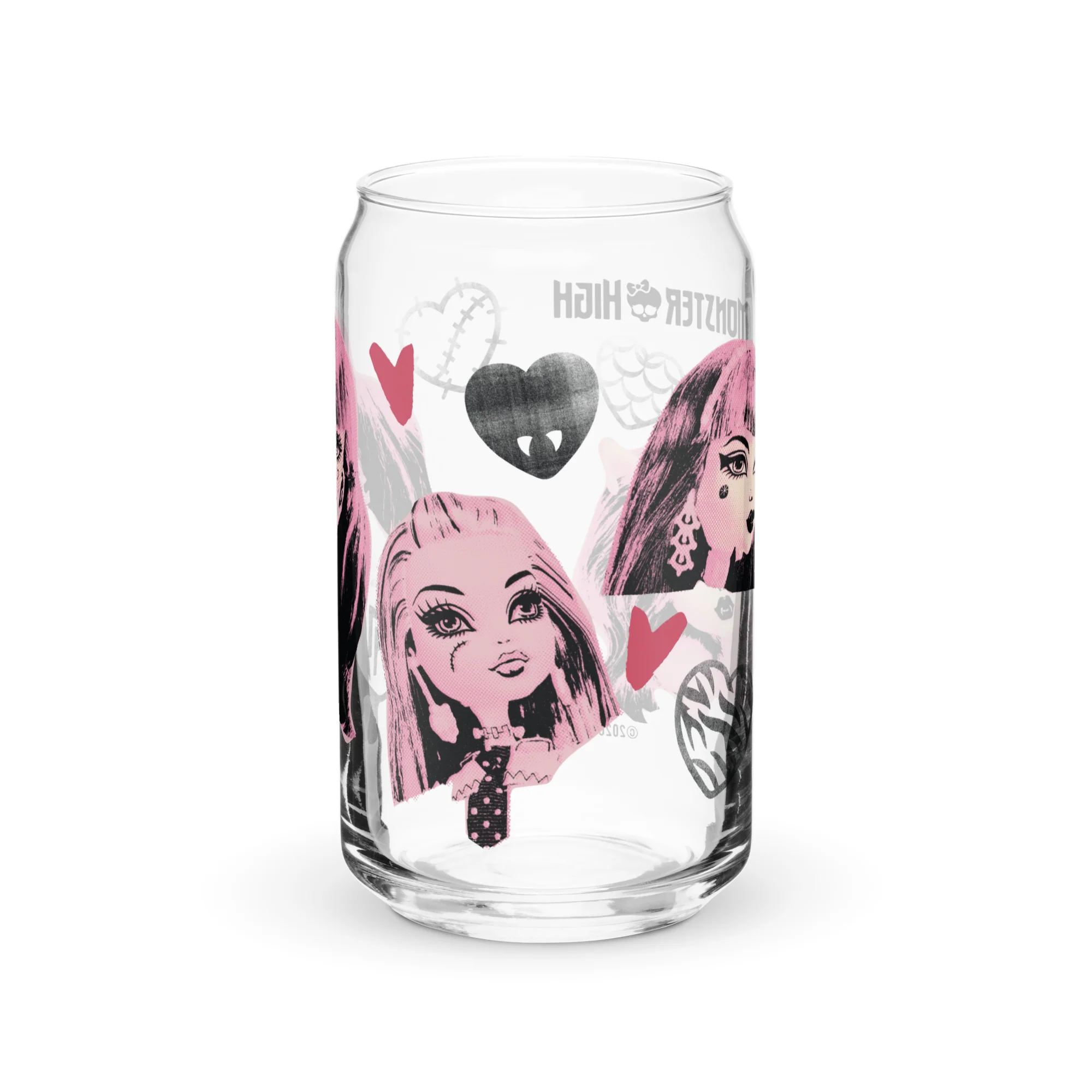 Monster High Ghoulentines Clear Glass - Image 2