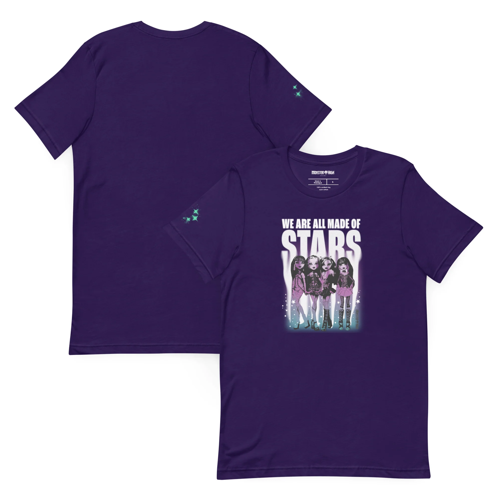 Monster High Made of Stars Purple T-Shirt - Image 2