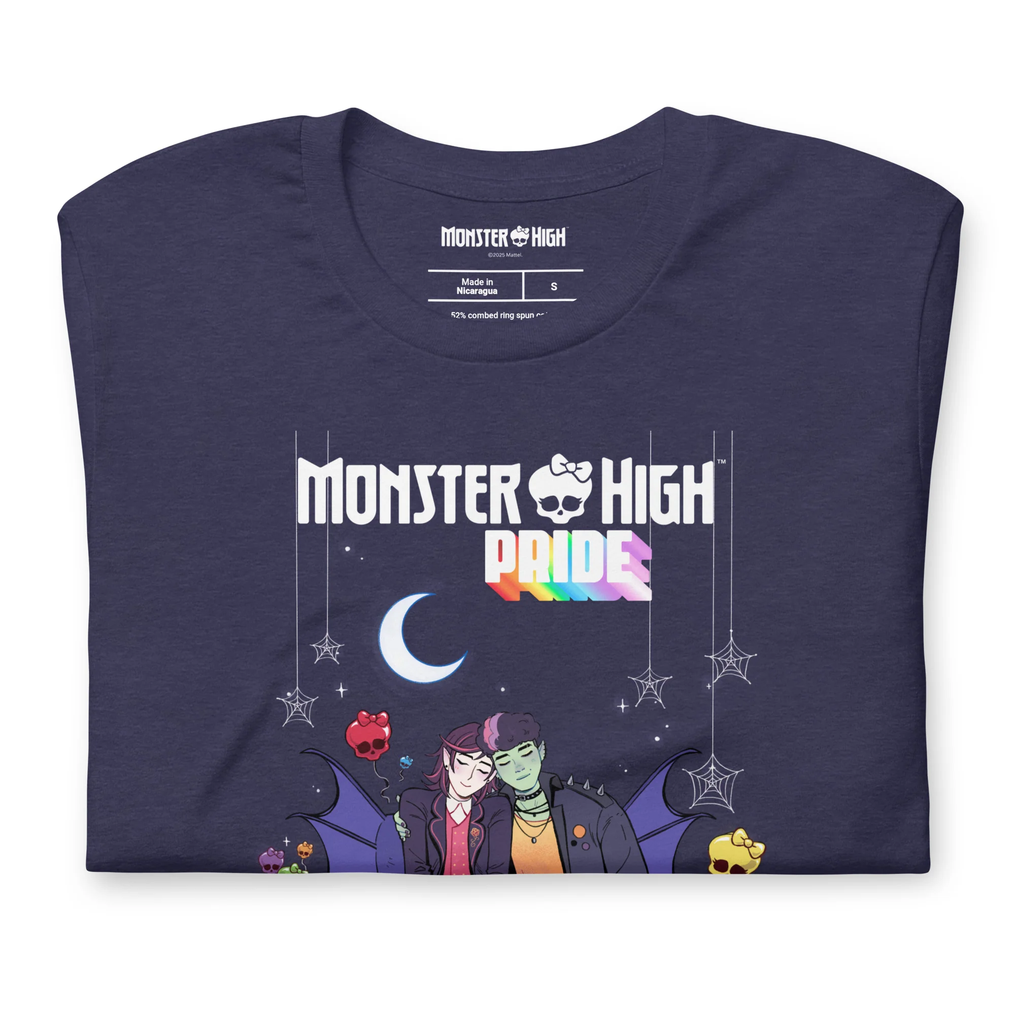 Monster High Pride Kieran & Spelldon Navy T-Shirt - Image 4