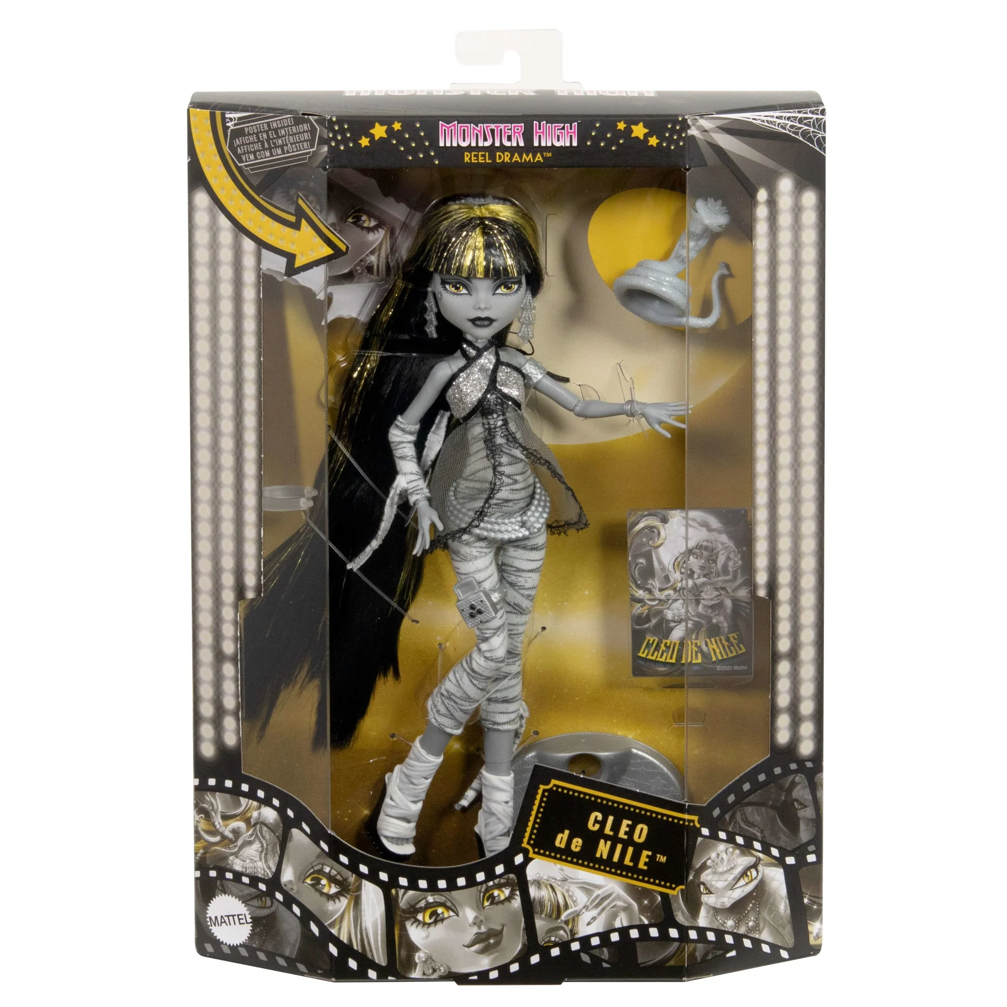 Monster High Reel Drama Cleo De Nile Collector Doll - Image 7