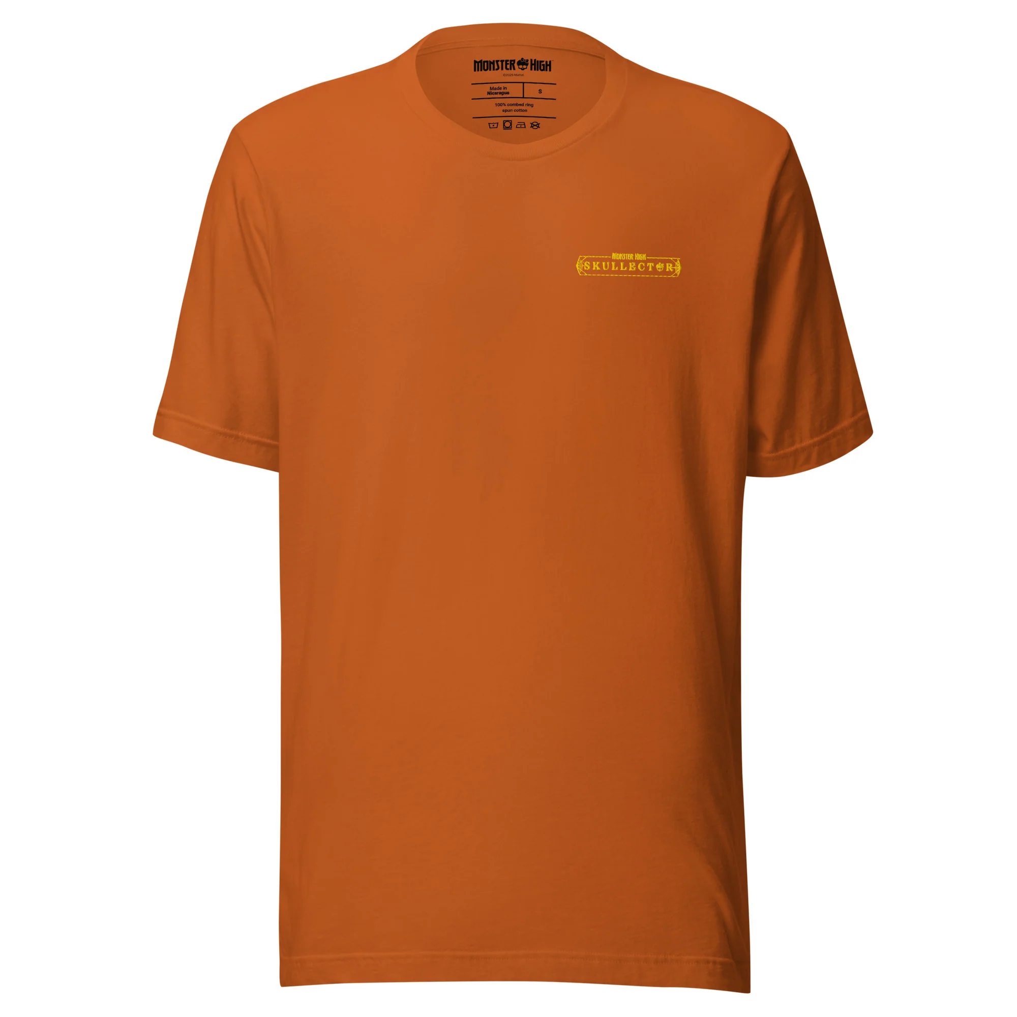Monster High Skelita Día de Muertos Embroidered Orange T-Shirt - Image 5
