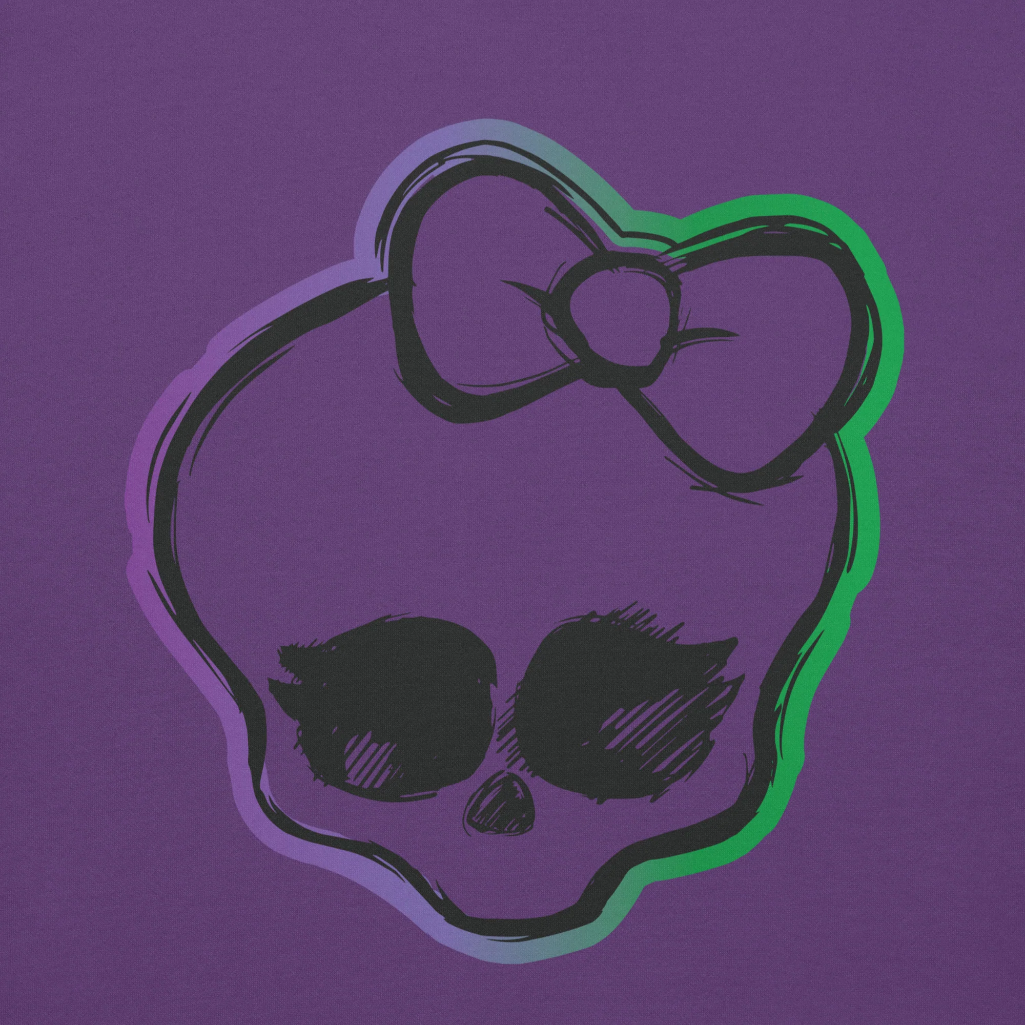 Monster High Skullette Purple Hoodie - Image 2