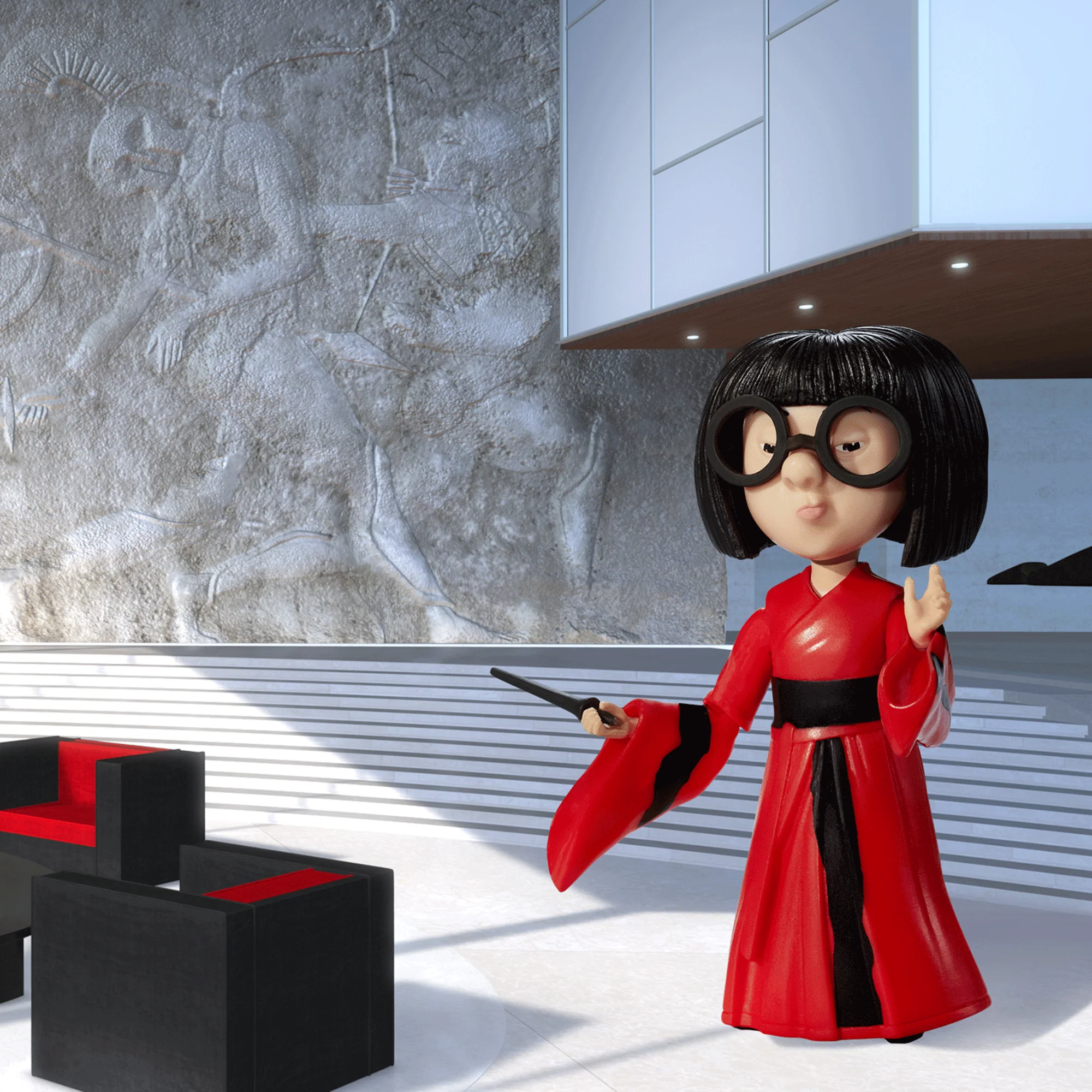 Pixar Spotlight Series Edna Mode Collector Figure The Incredibles - Image 9