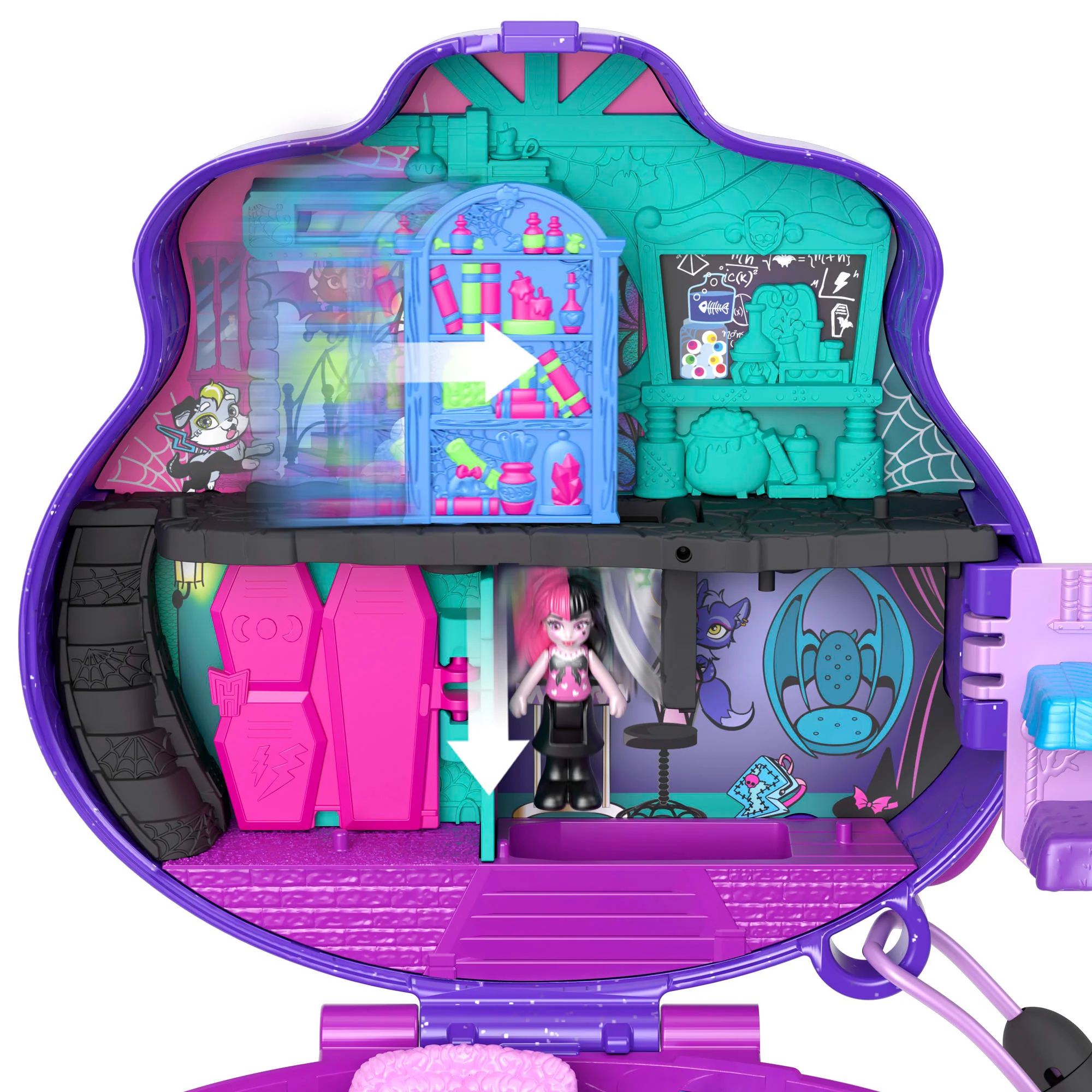 Polly Pocket Monster High Compact - Image 4