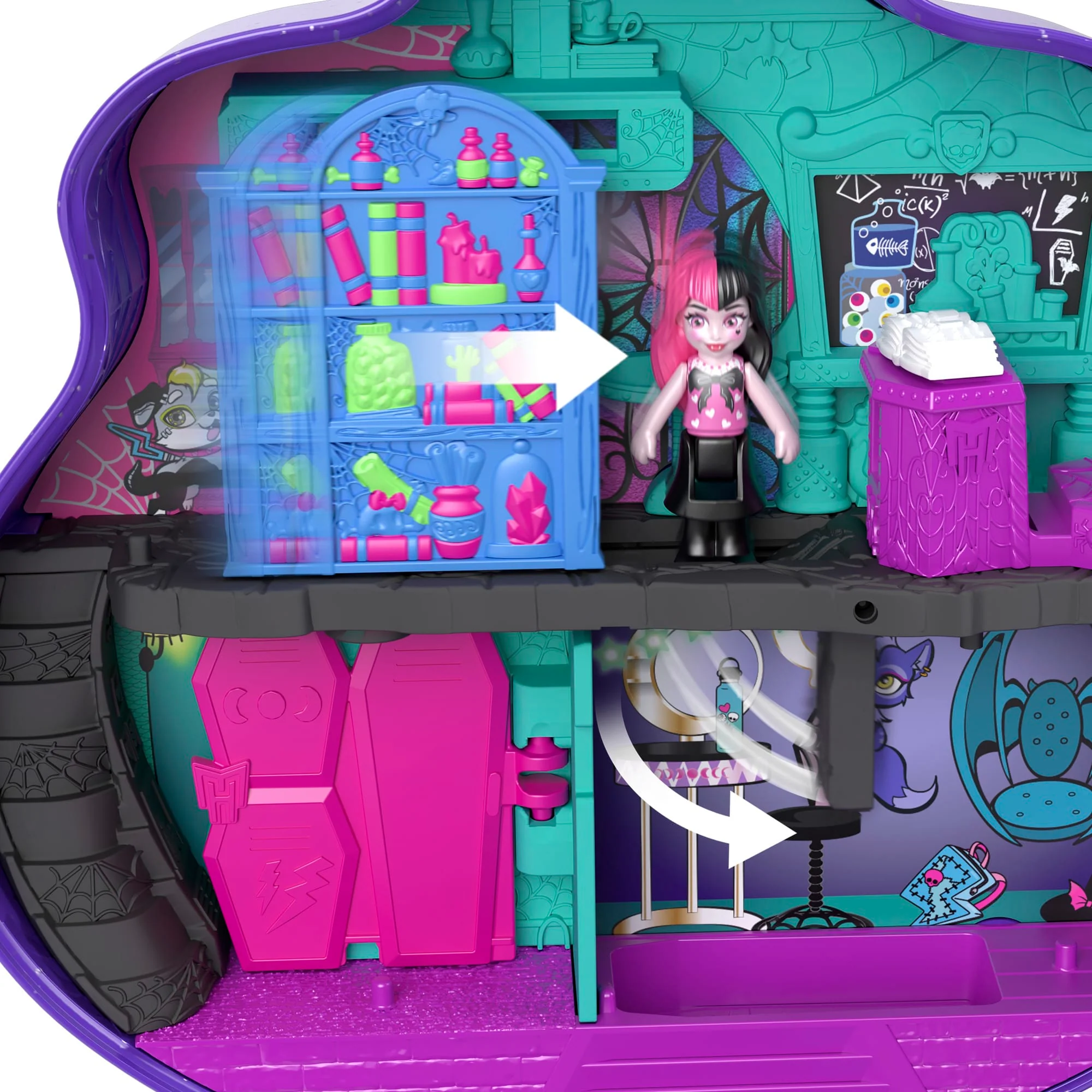 Polly Pocket Monster High Compact - Image 6