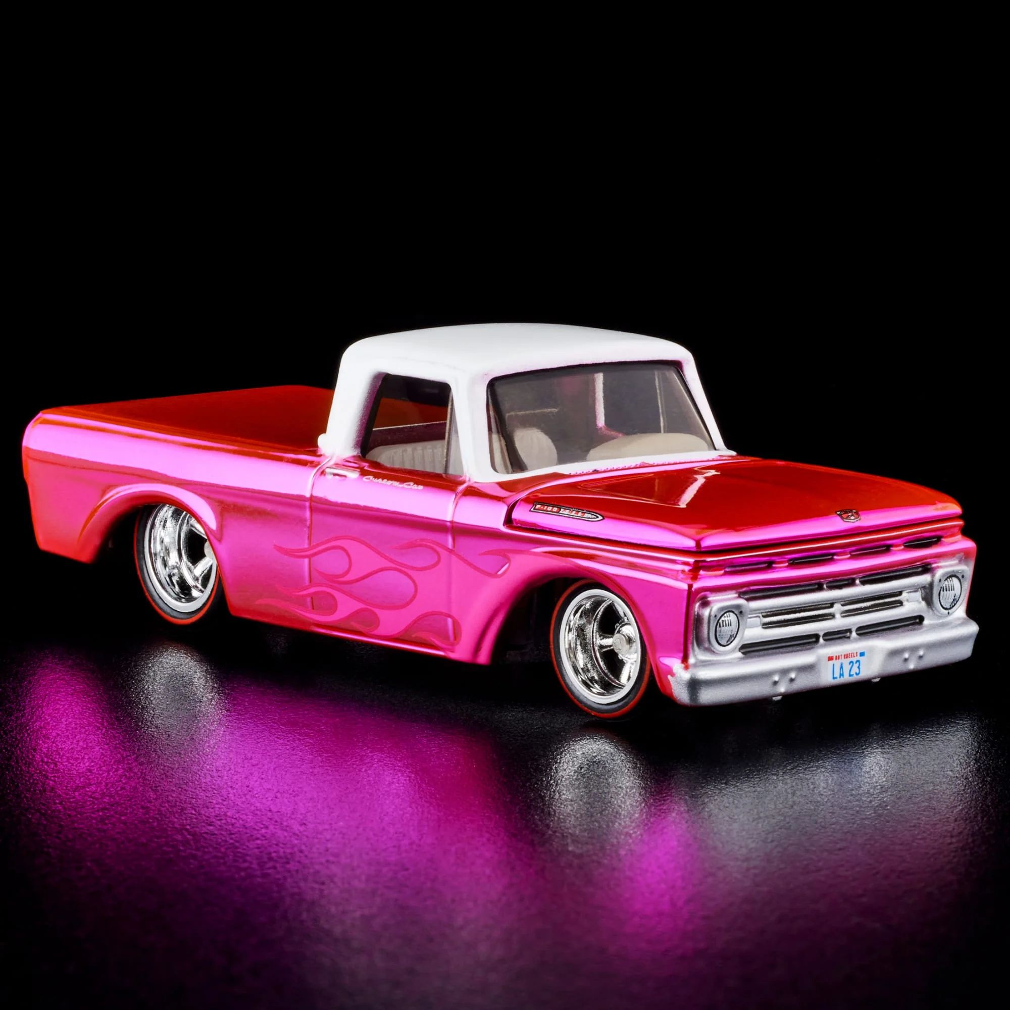 RLC Exclusive Pink Edition 1962 Ford F100 - Image 2