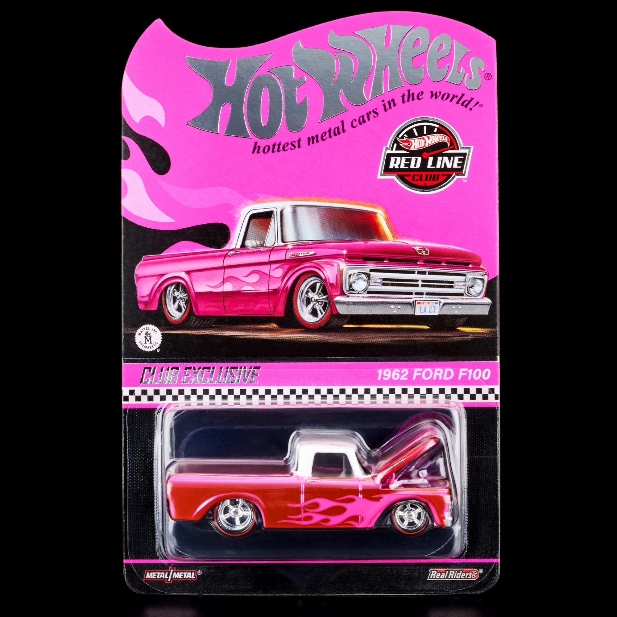 RLC Exclusive Pink Edition 1962 Ford F100 - Image 20