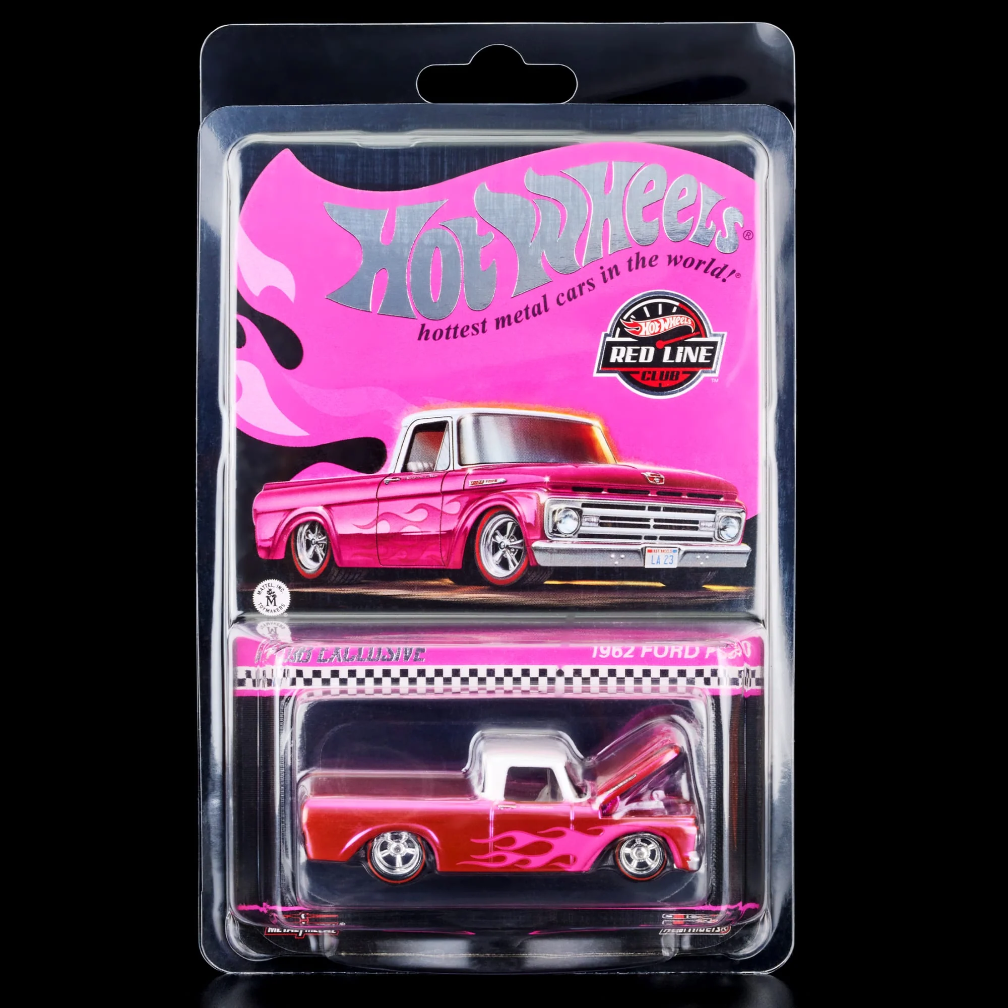 RLC Exclusive Pink Edition 1962 Ford F100 - Image 21