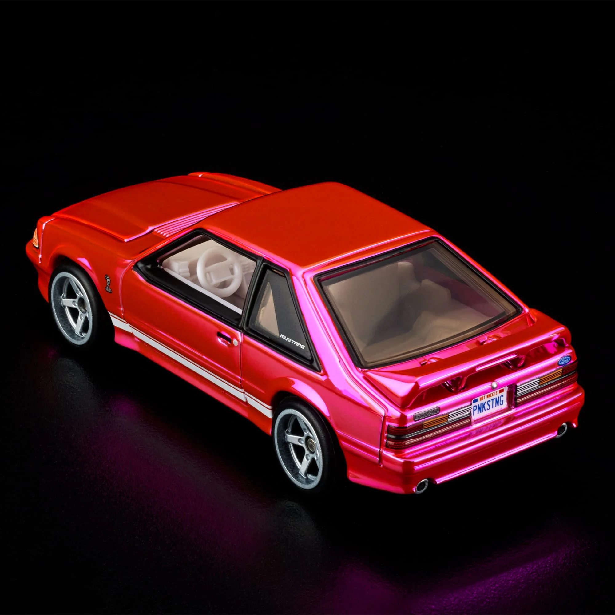 RLC Exclusive Pink Edition 1993 Ford Mustang Cobra R - Image 4