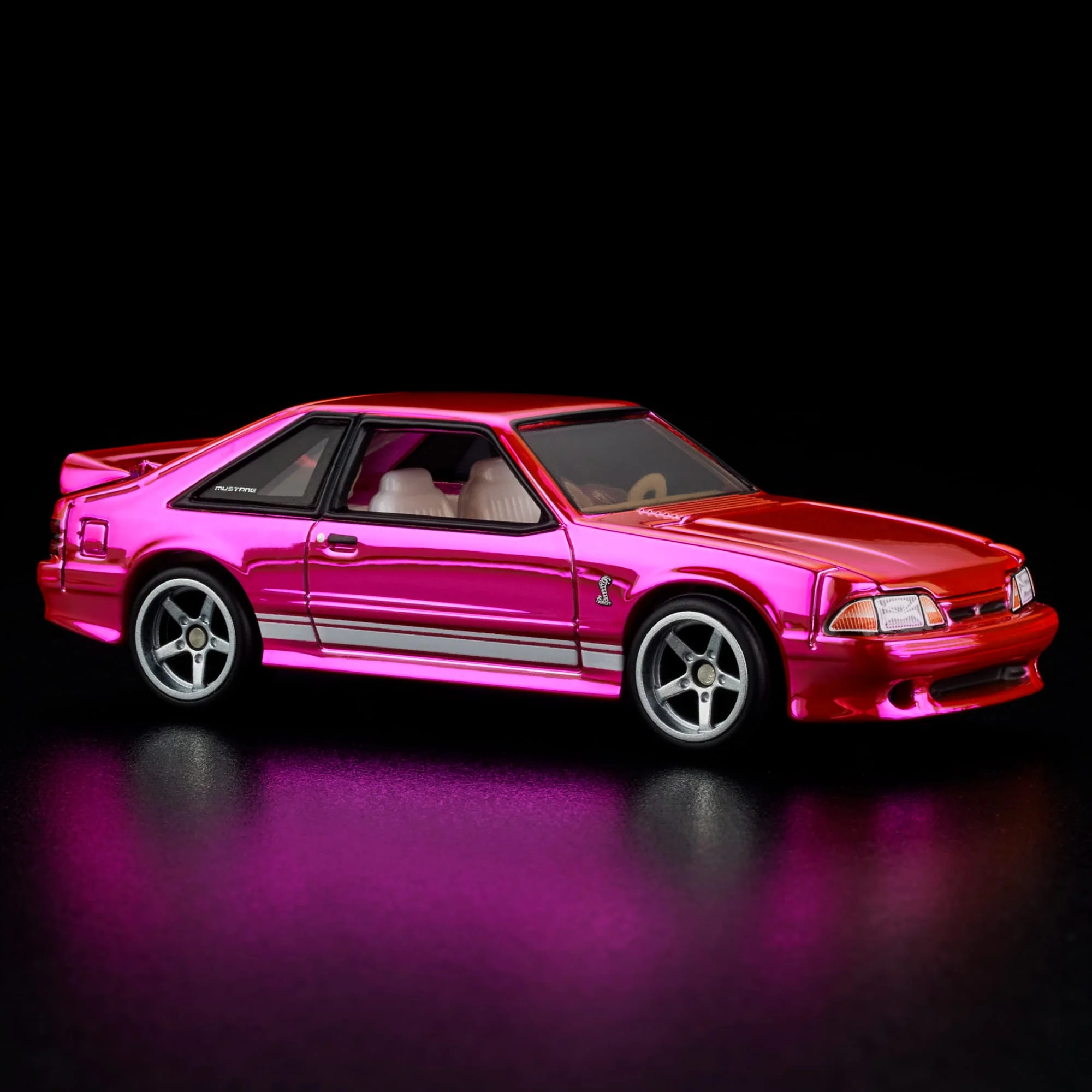 RLC Exclusive Pink Edition 1993 Ford Mustang Cobra R - Image 8