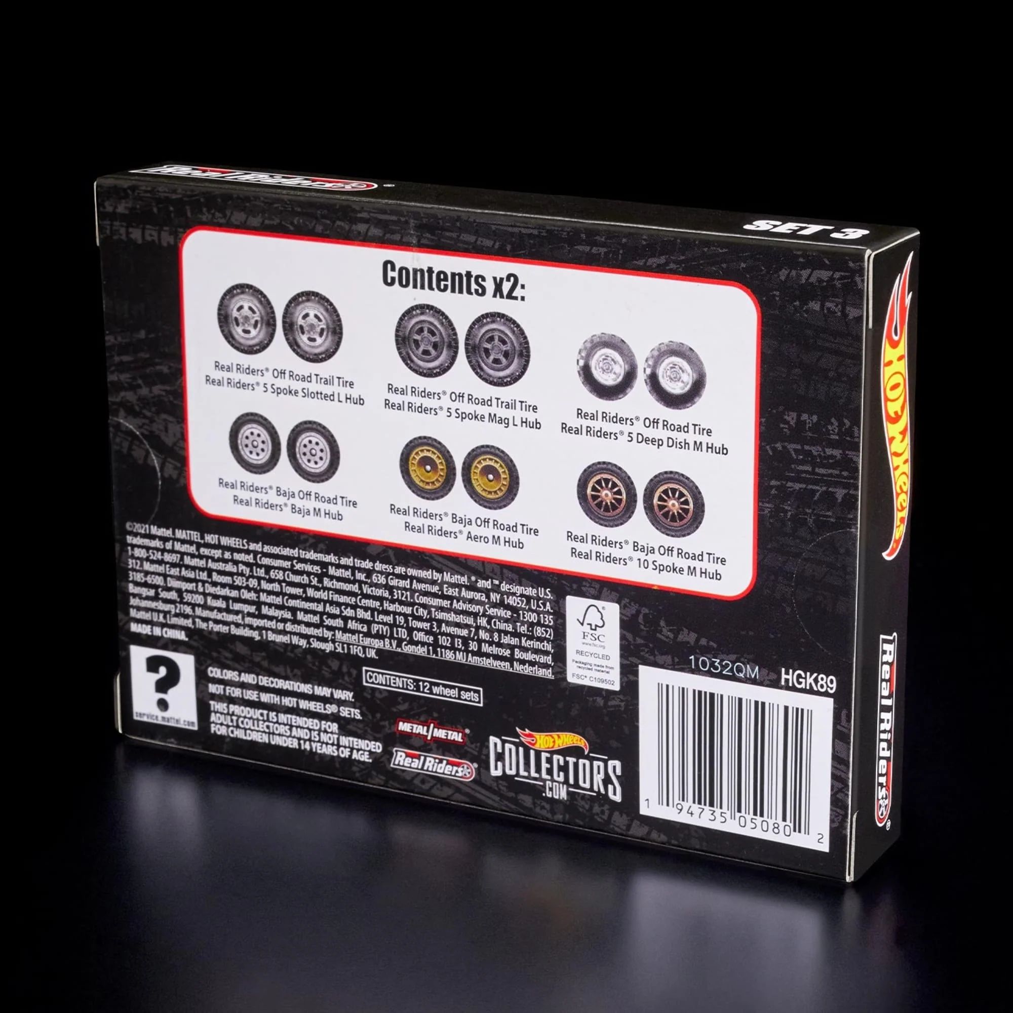RLC Exclusive Real Riders Wheels Pack - Set 3 - Image 3