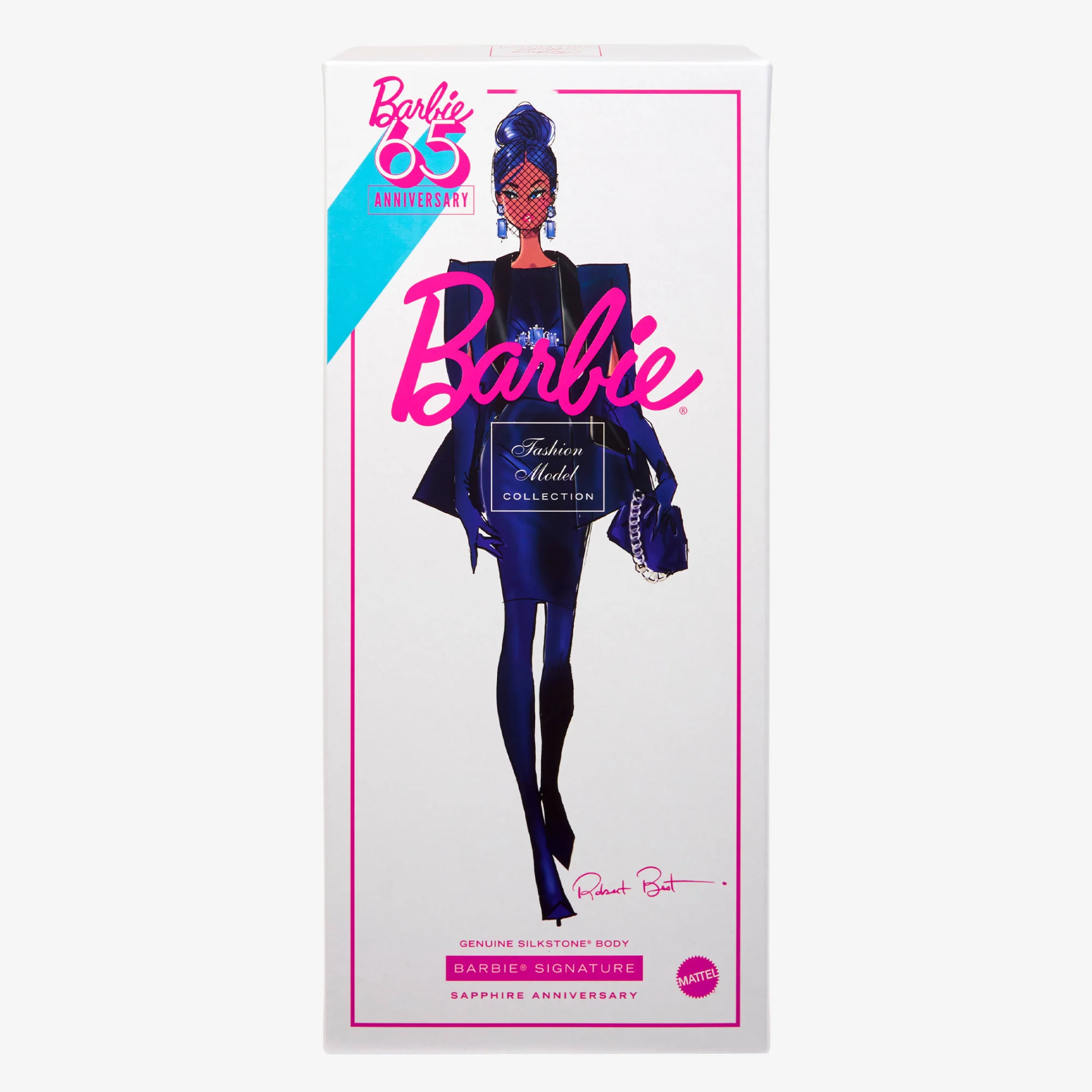 Sapphire Anniversary Barbie Fashion Model Collection Doll - Image 10
