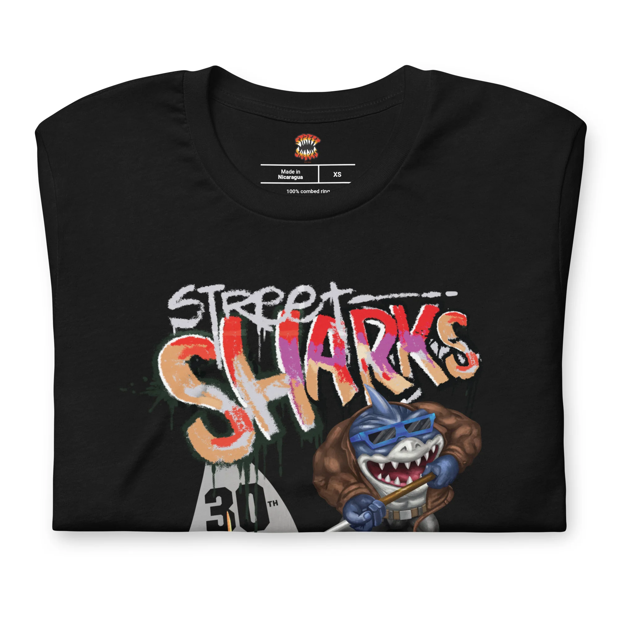 Street Sharks 30th Anniversary Ripster T-Shirt - Image 3