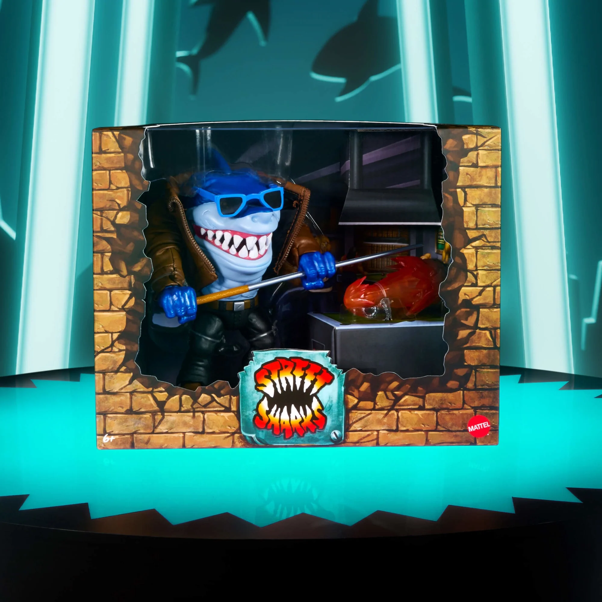 Street Sharks Ripster “A Shark Among Us" Figure - Image 5