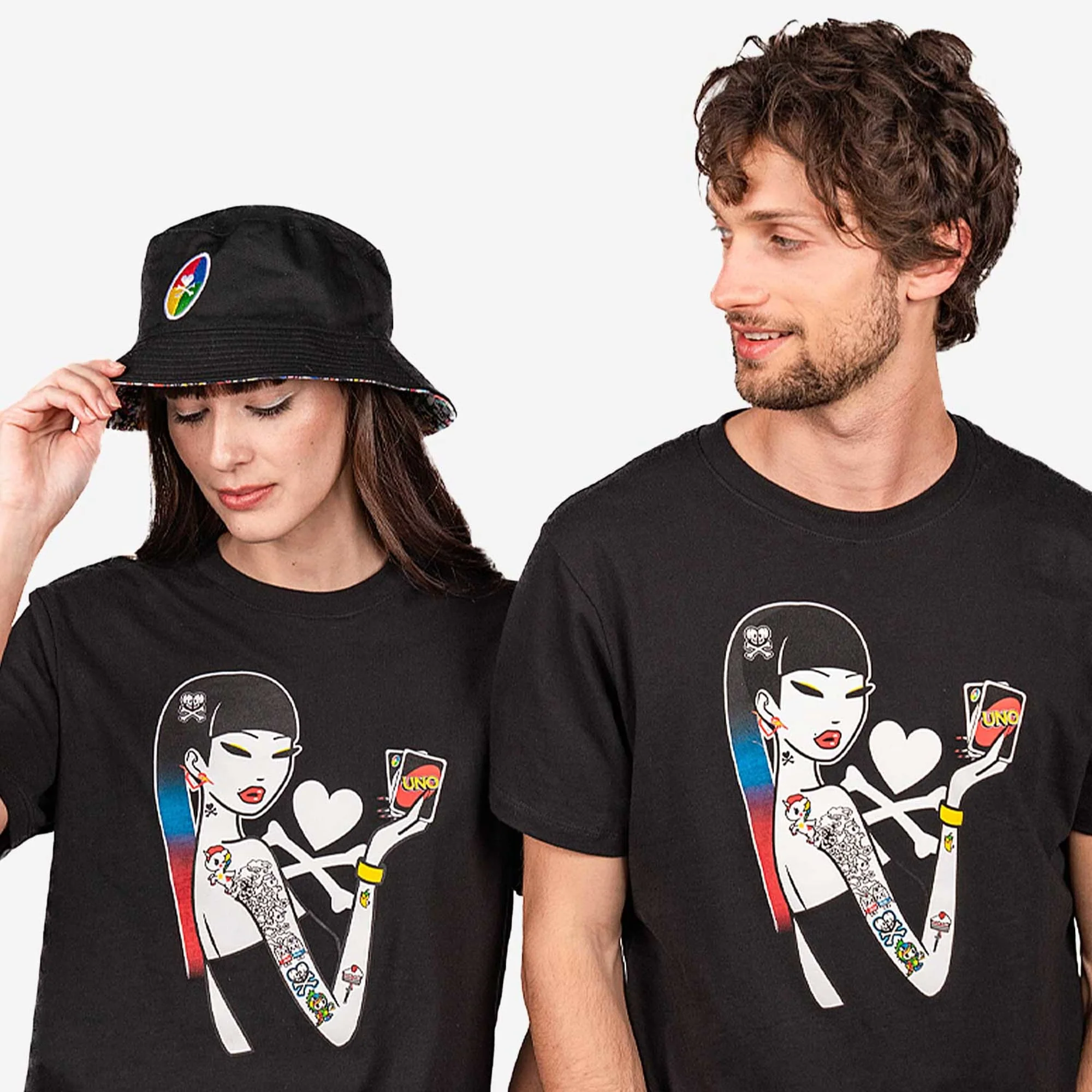 tokidoki UNO Graphic Print T-Shirt - Image 4