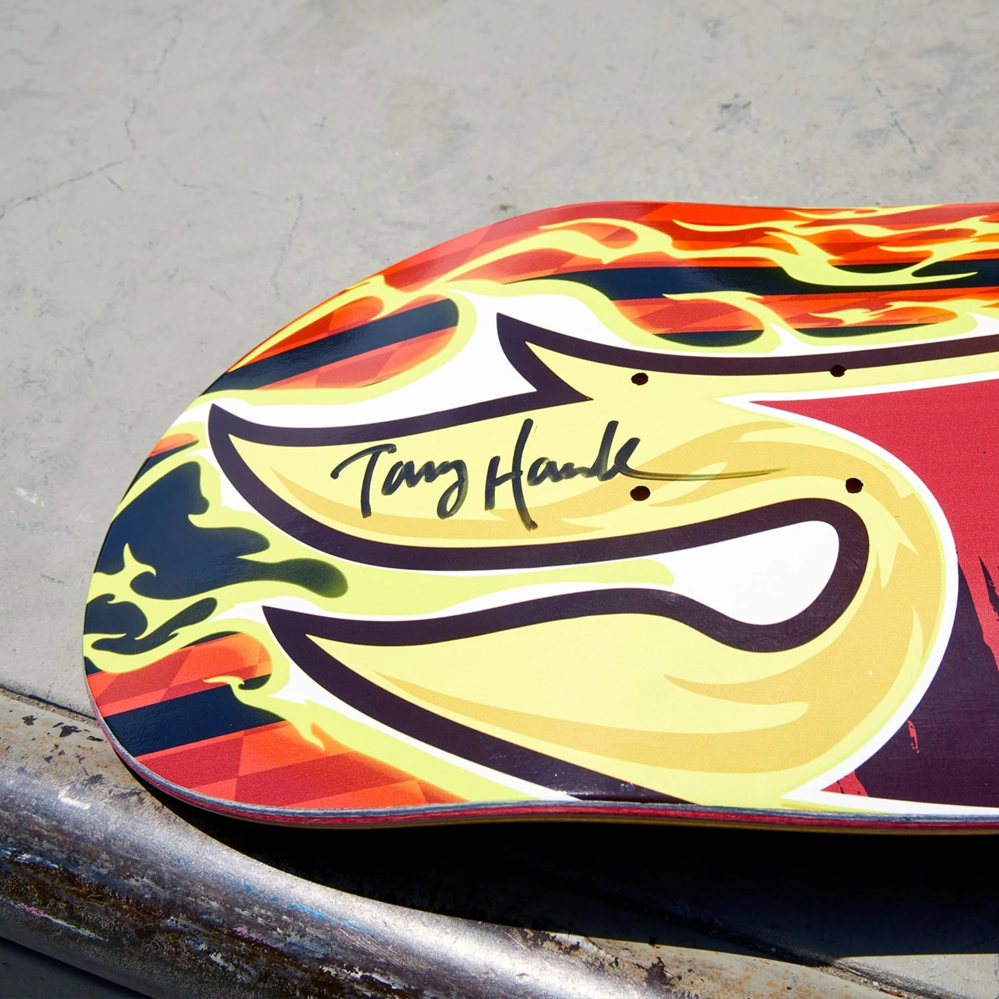 Tony Hawk x Hot Wheels Skate, Wildfire Deck & Fingerboard - Image 5
