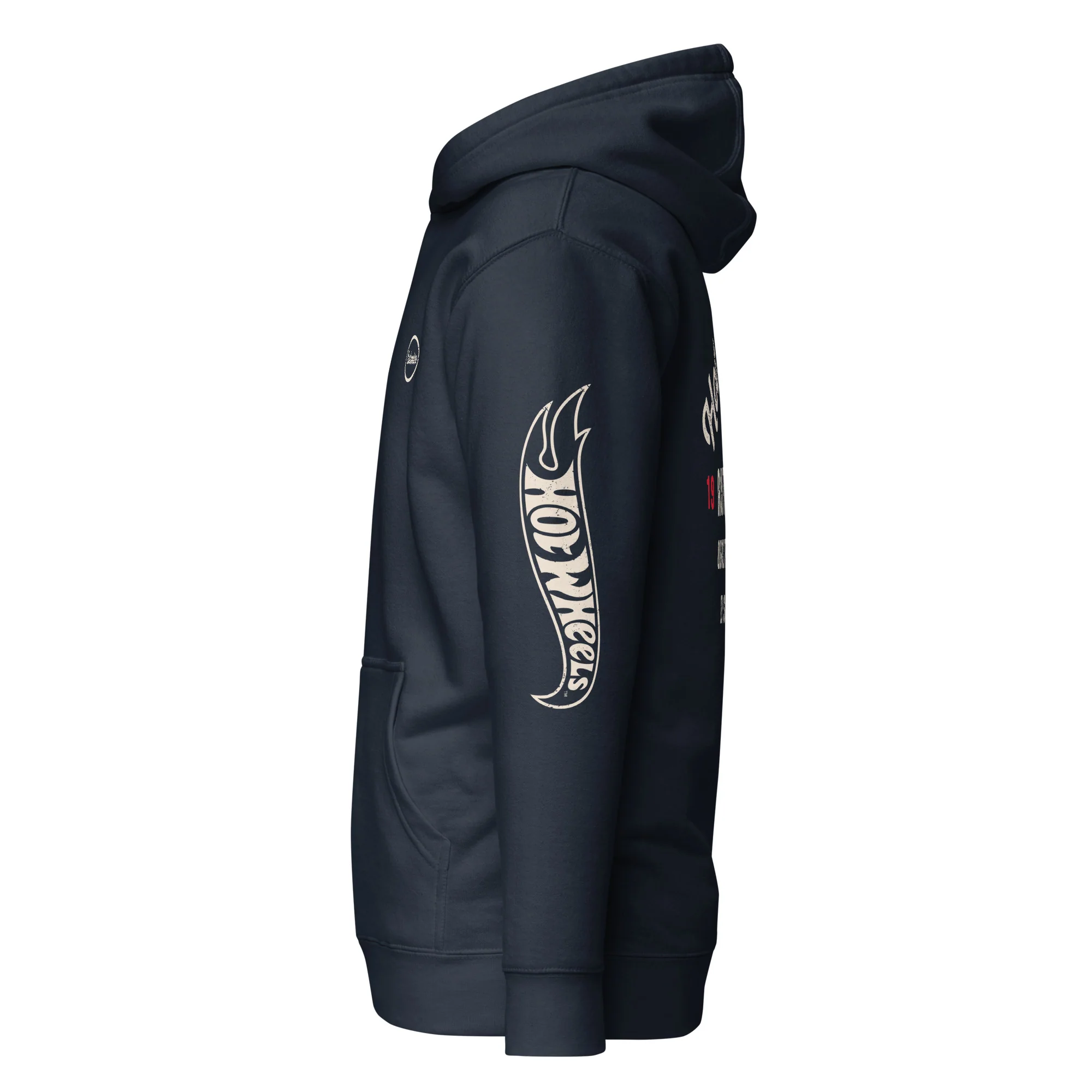 Hot Wheels Customizable Auto Repair Mechanic Navy Hoodie - Image 7