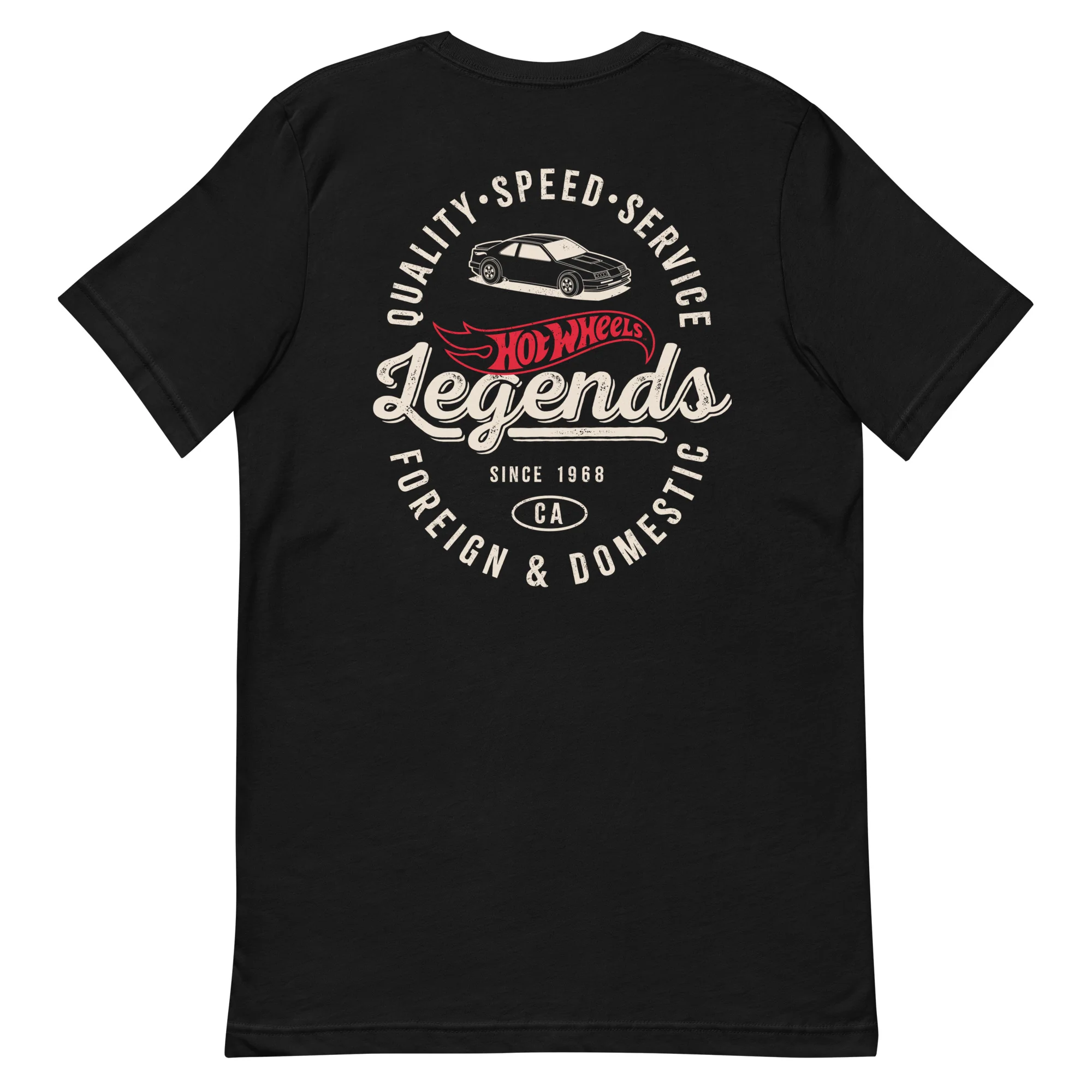 Hot Wheels Customizable Legends Mechanic Black T-Shirt - Image 5