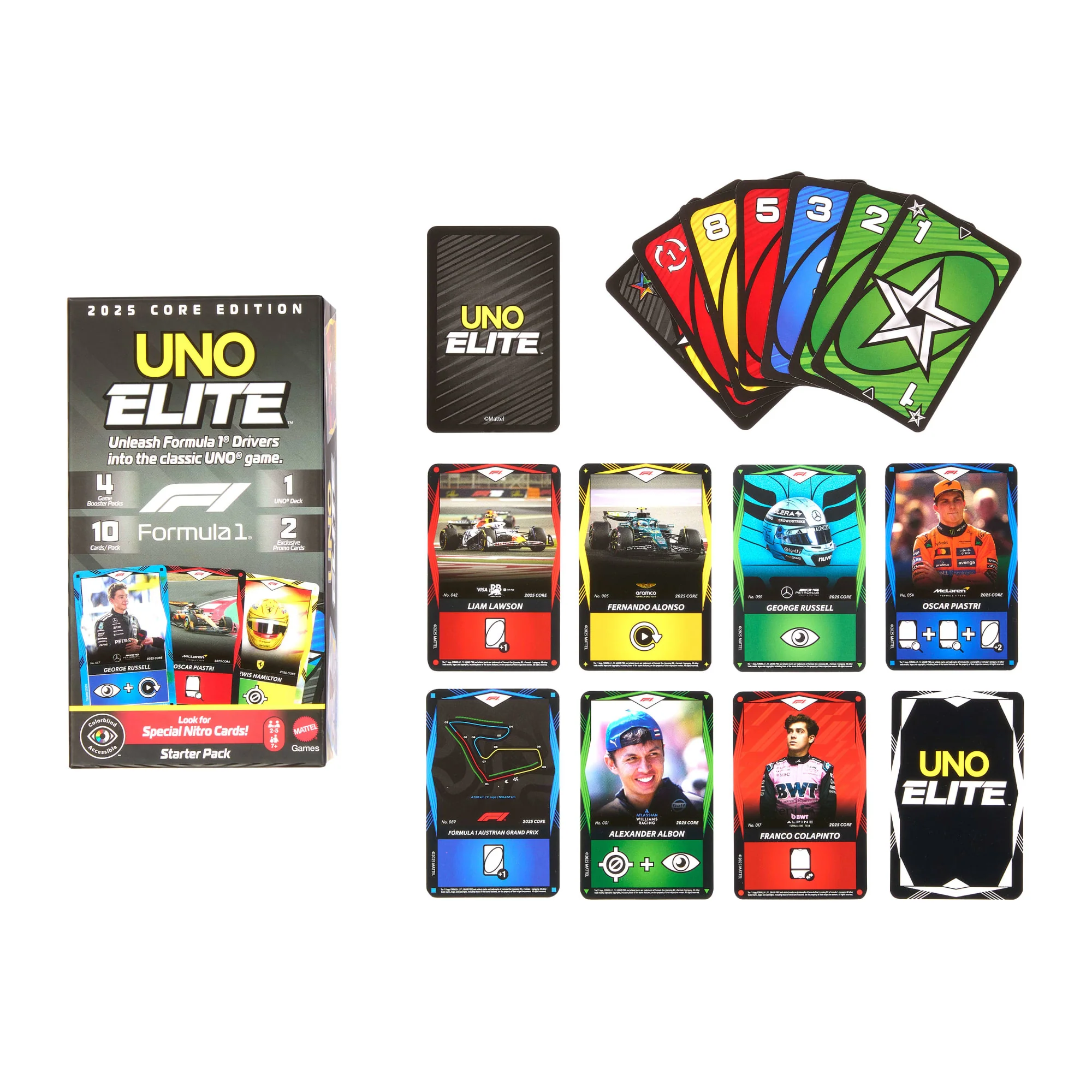 UNO Elite Formula 1® 2025 Core Edition Starter Pack - Image 7