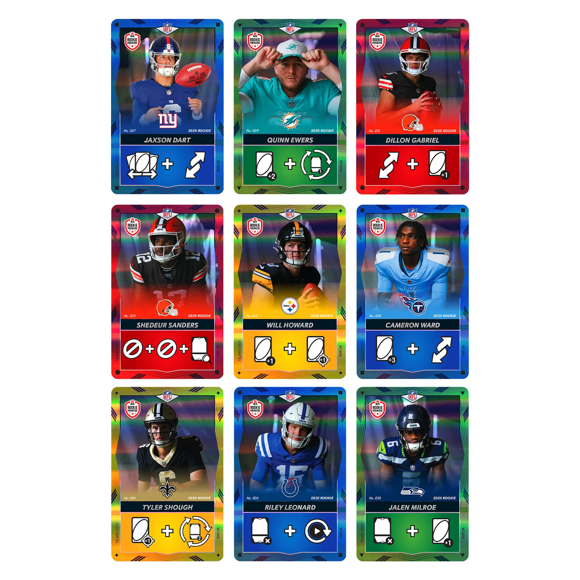 UNO Elite NFL 2025 All-Rookie Booster Set - Image 5