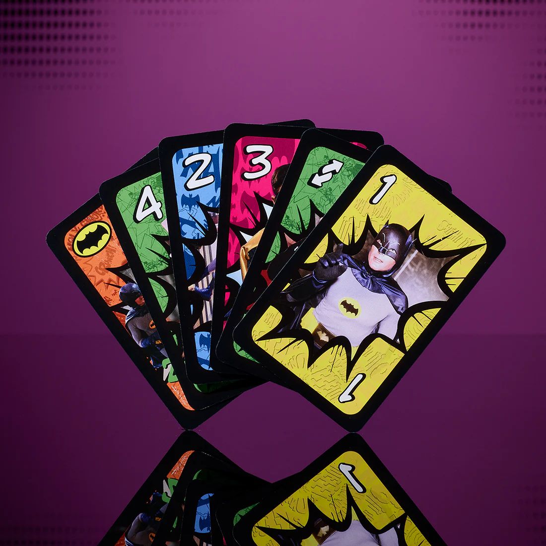 UNO Fandom Batman Classic TV Series Deck - Image 2