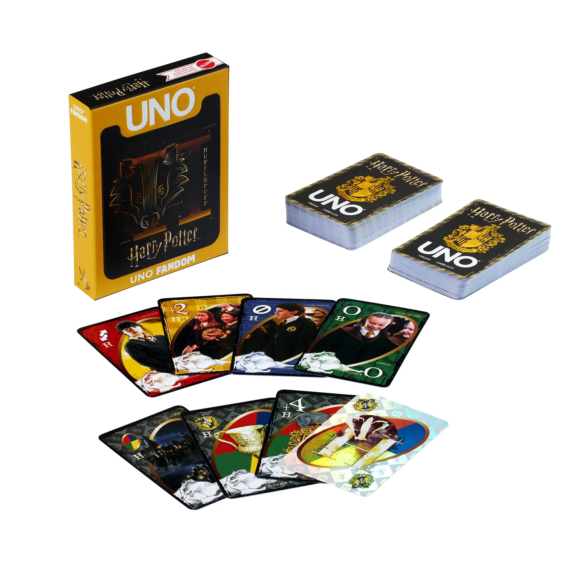 UNO Fandom Harry Potter Hufflepuff Game Deck - Image 2