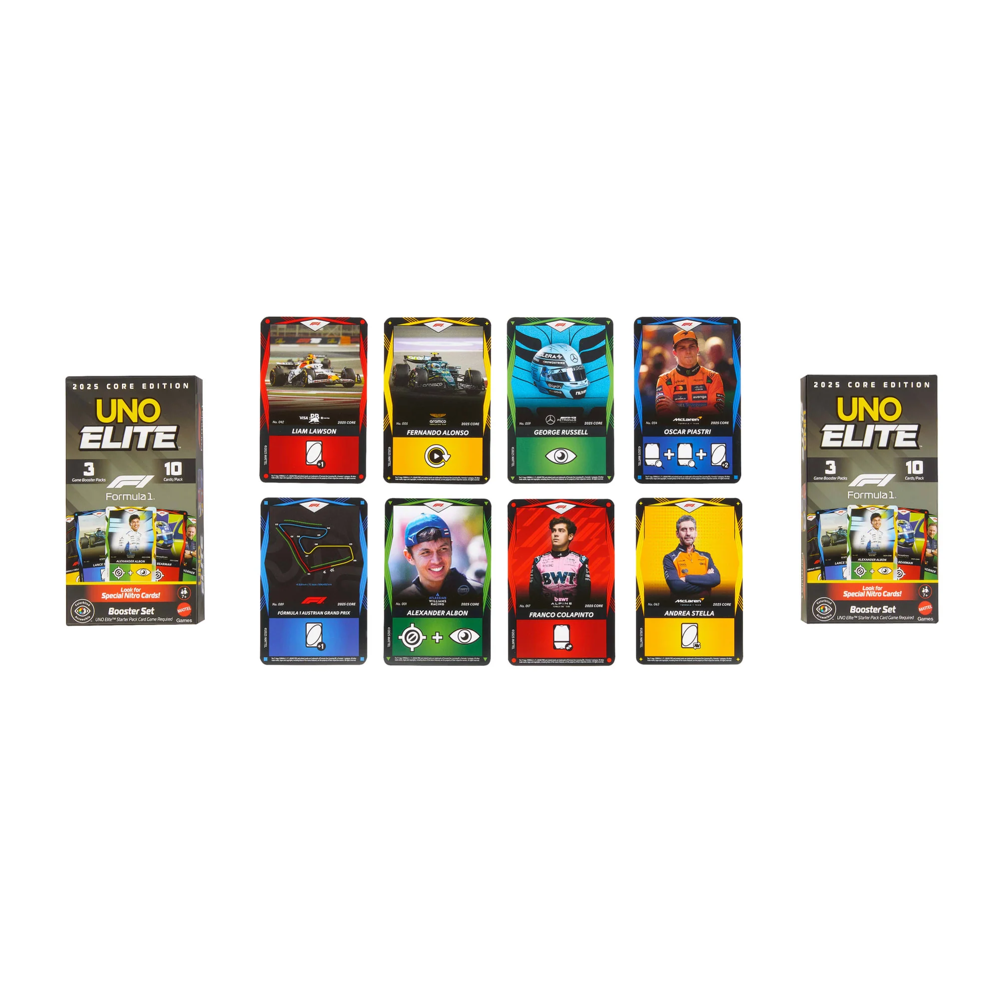 UNO Elite Formula 1® 2025 Core Edition Booster Set 2-Pack - Image 5
