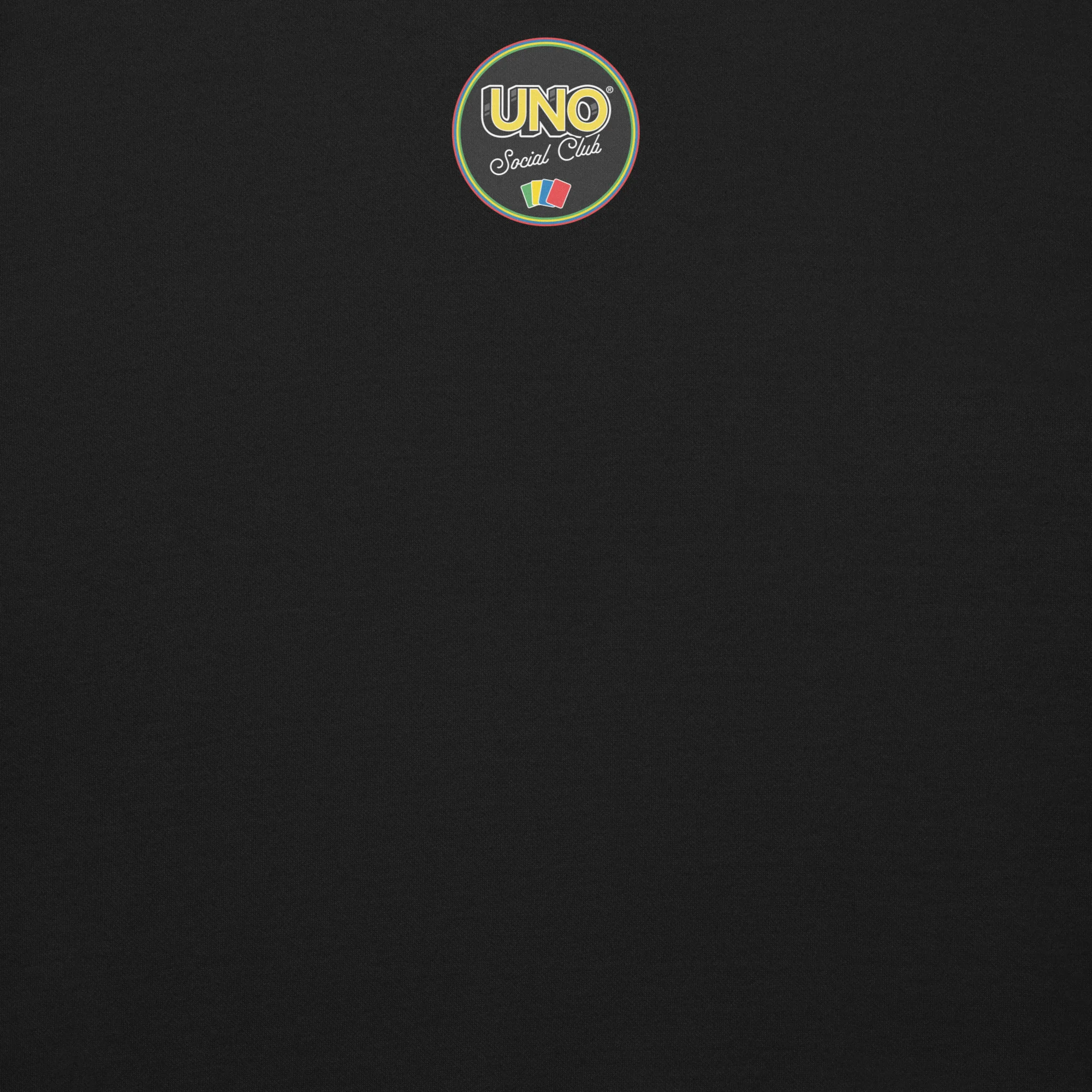 UNO Social Club Black Sweatshirt - Image 3