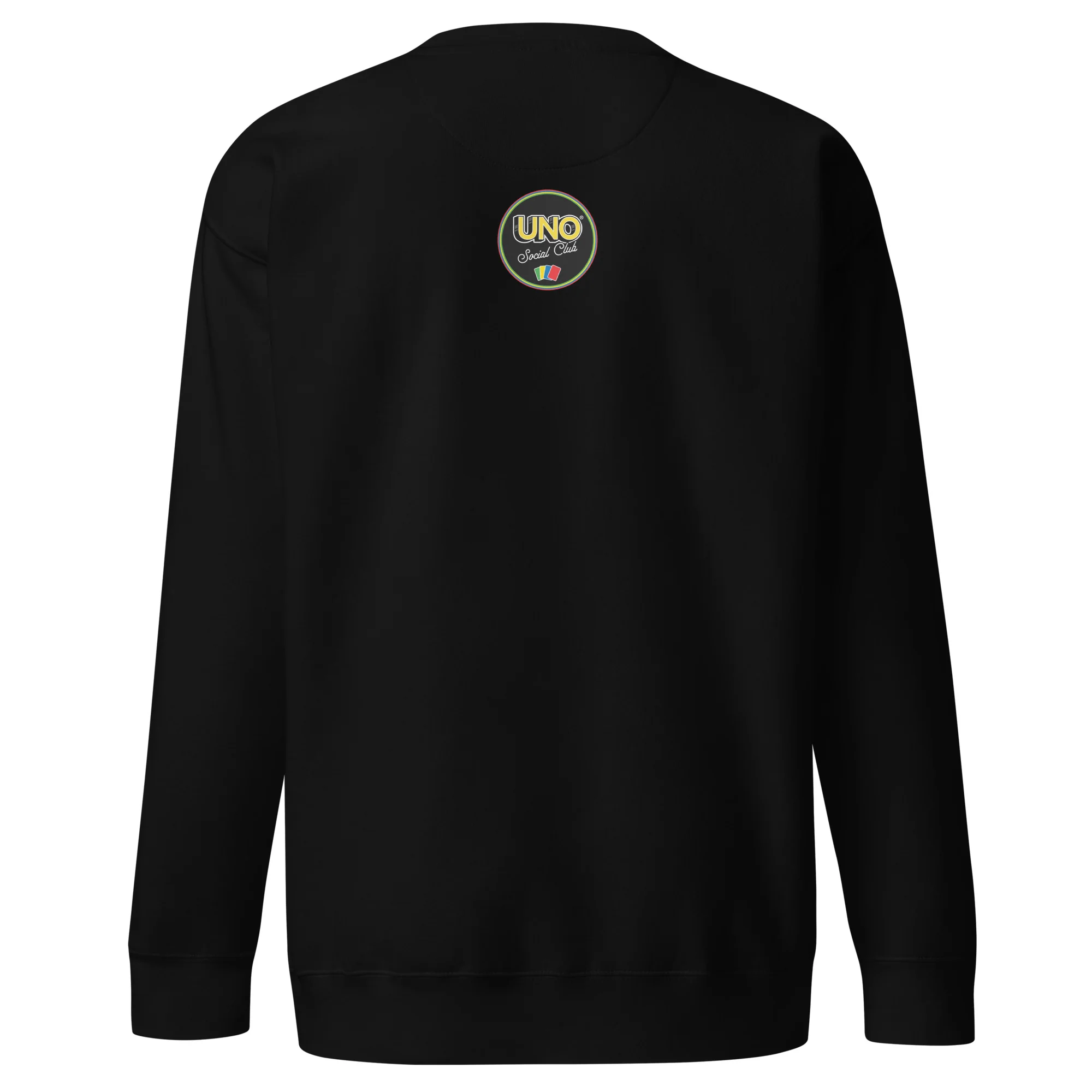 UNO Social Club Black Sweatshirt - Image 8