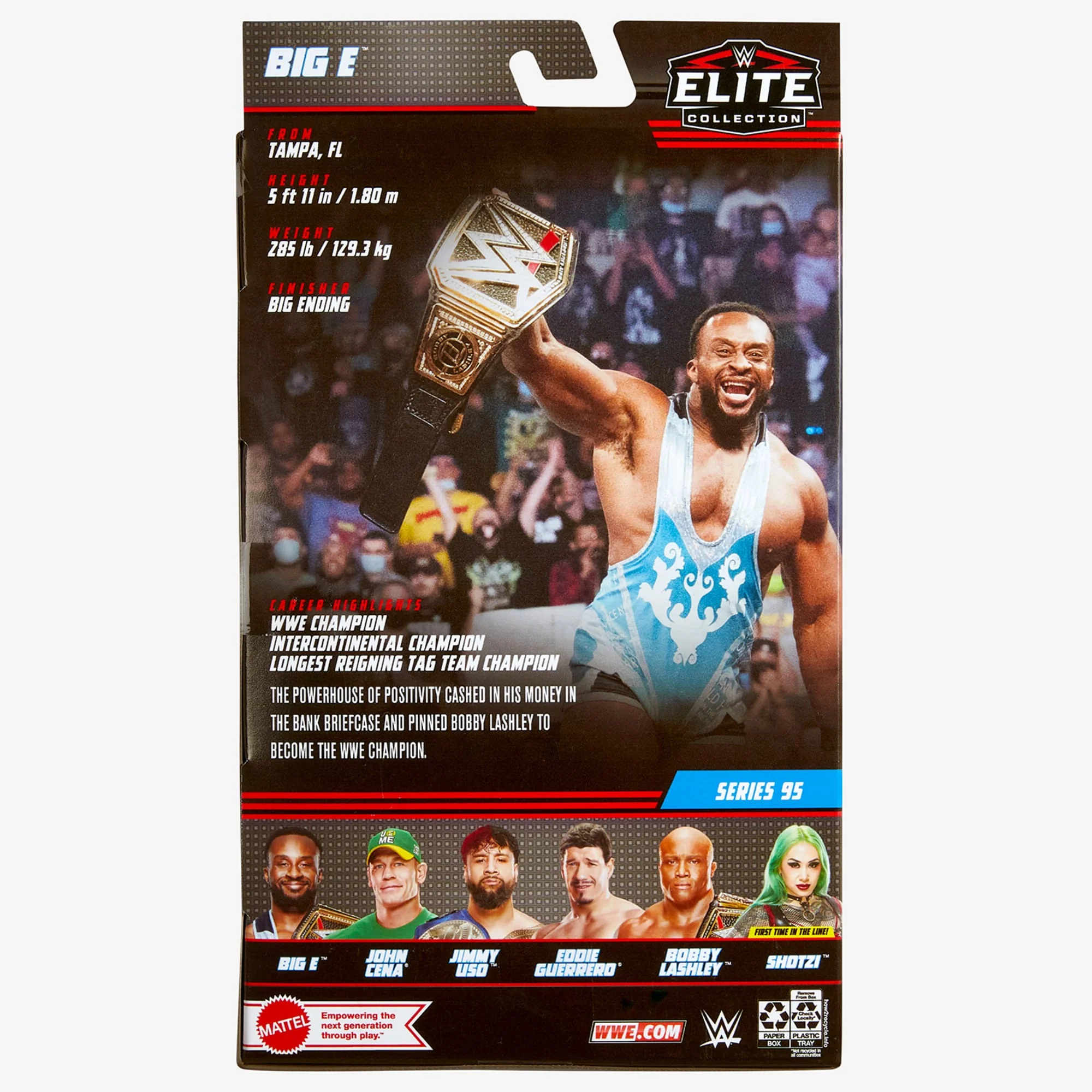 WWE Big E Elite Collection Action Figure - Image 7