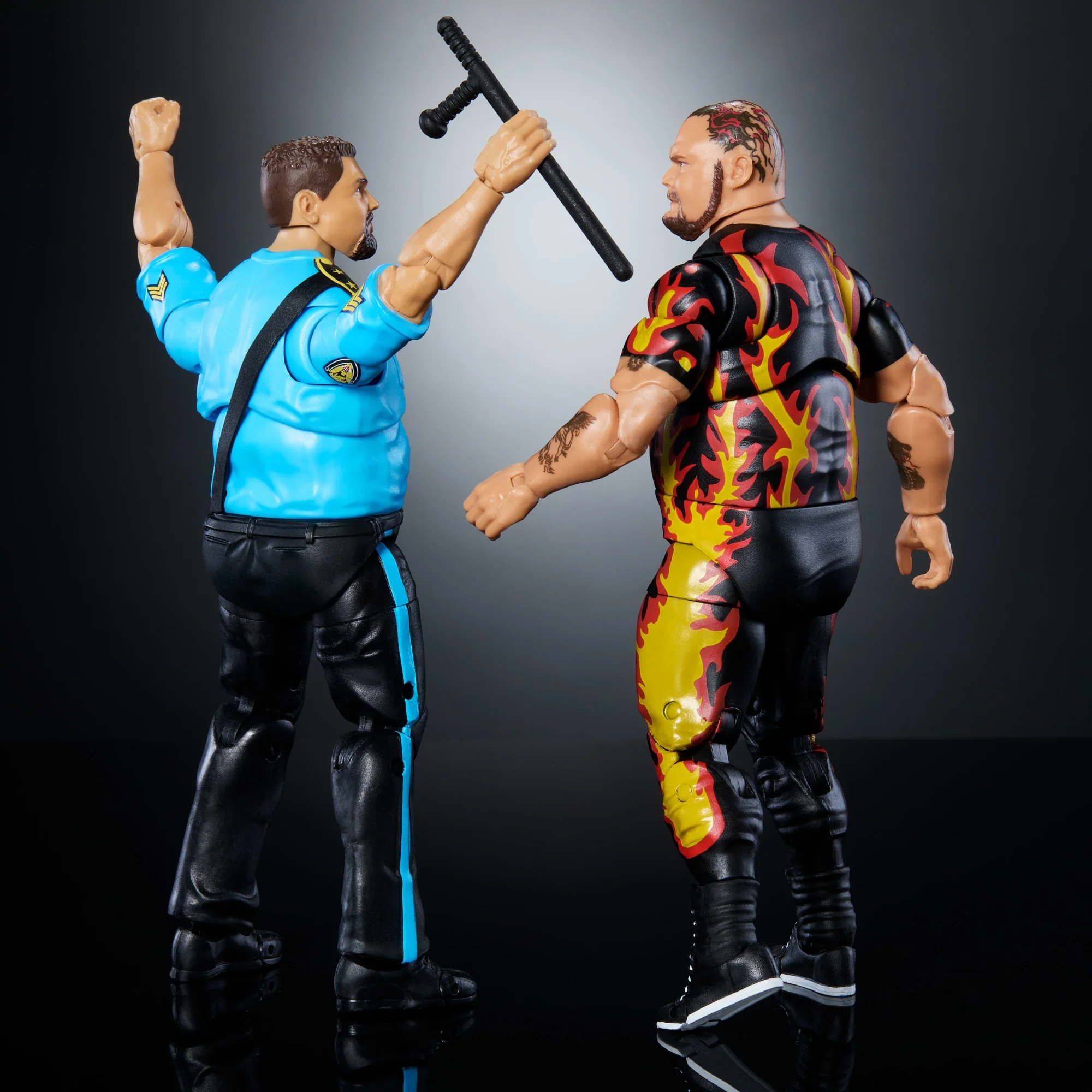 WWE Coliseum Collection Bam Bam Bigelow & Big Boss Man 2-Pack Action Figures - Image 4