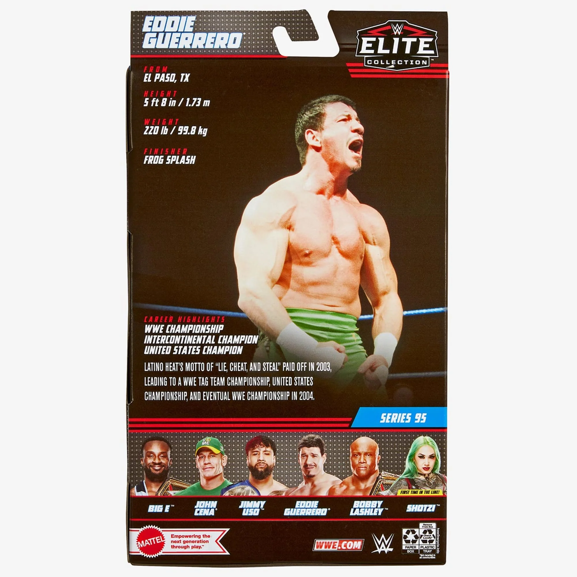 WWE Eddie Guerrero Elite Collection Action Figure - Image 7