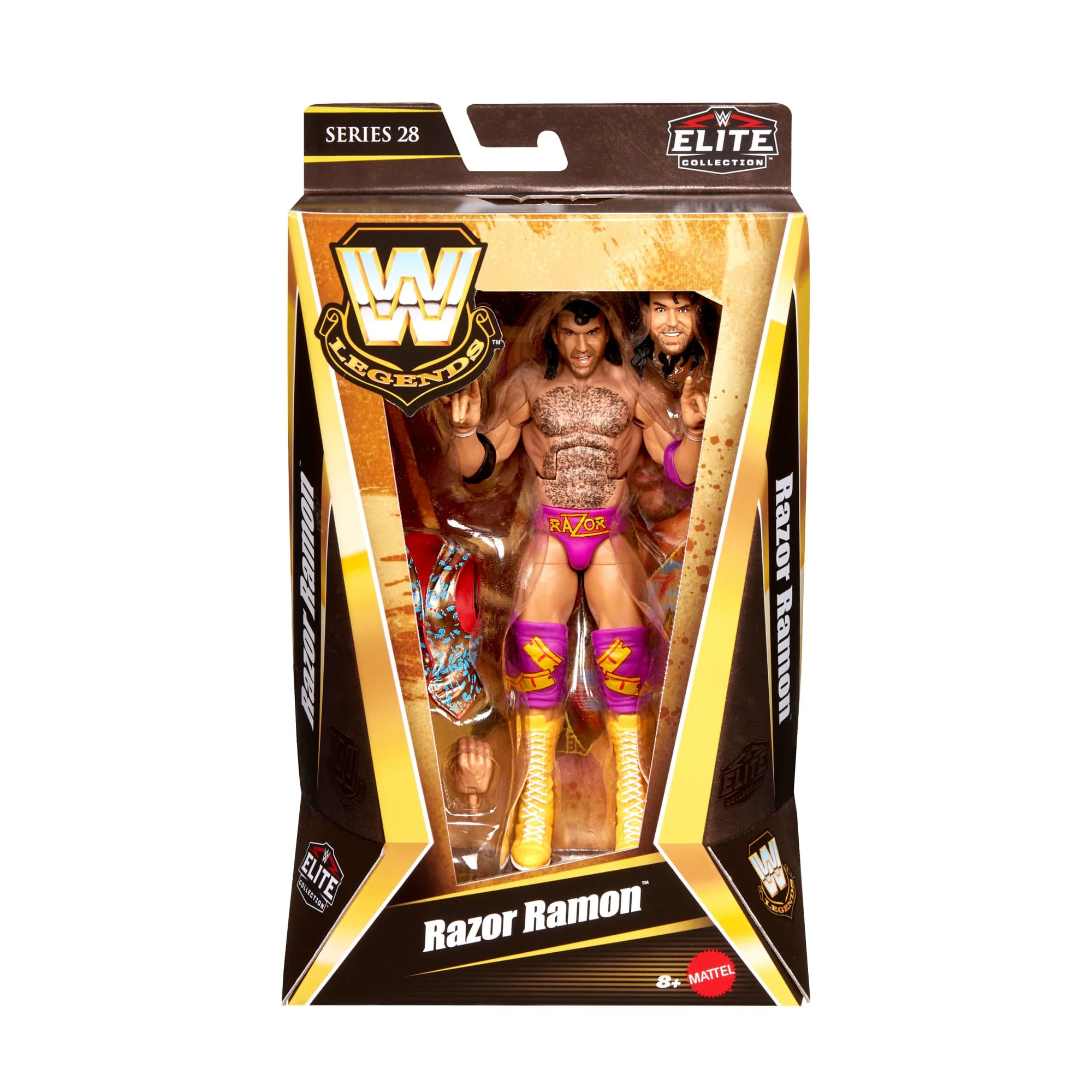 WWE Legends Elite Collection Razor Ramon Action Figure - Image 6