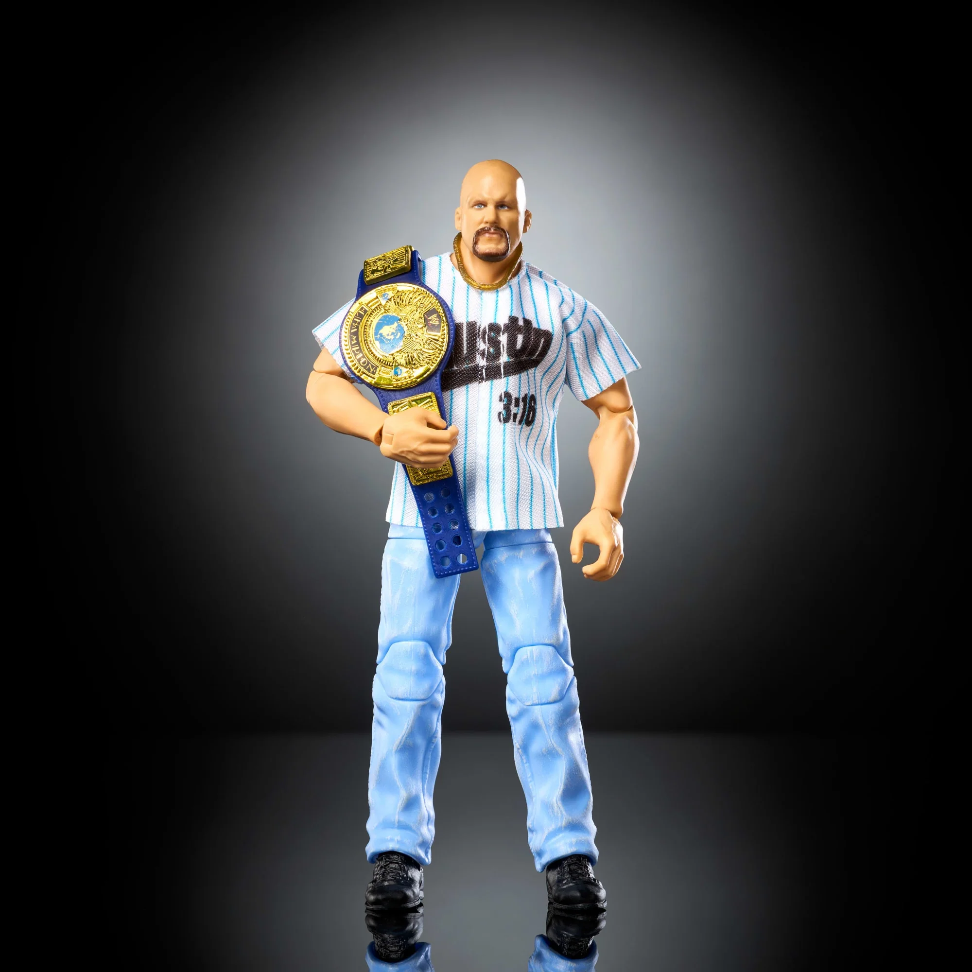 WWE Legends Elite Collection ‘Stone Cold’ Steve Austin Action Figure - Image 5