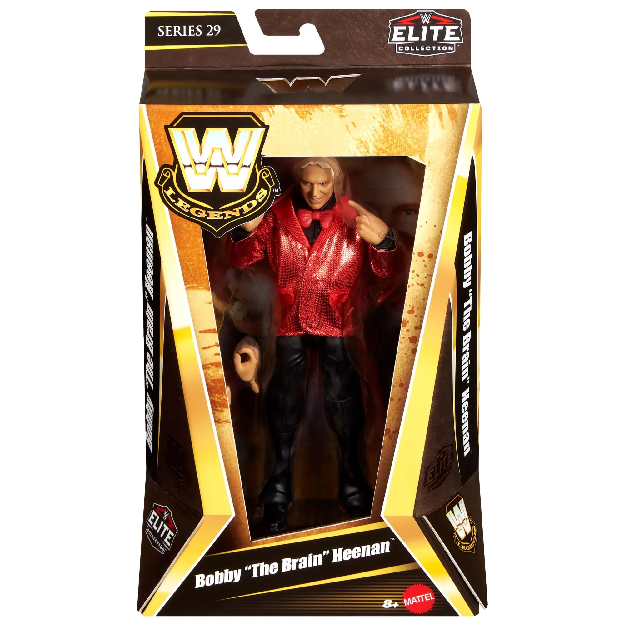 WWE Elite Legends Bobby “The Brain” Heenan Action Figure - Image 6