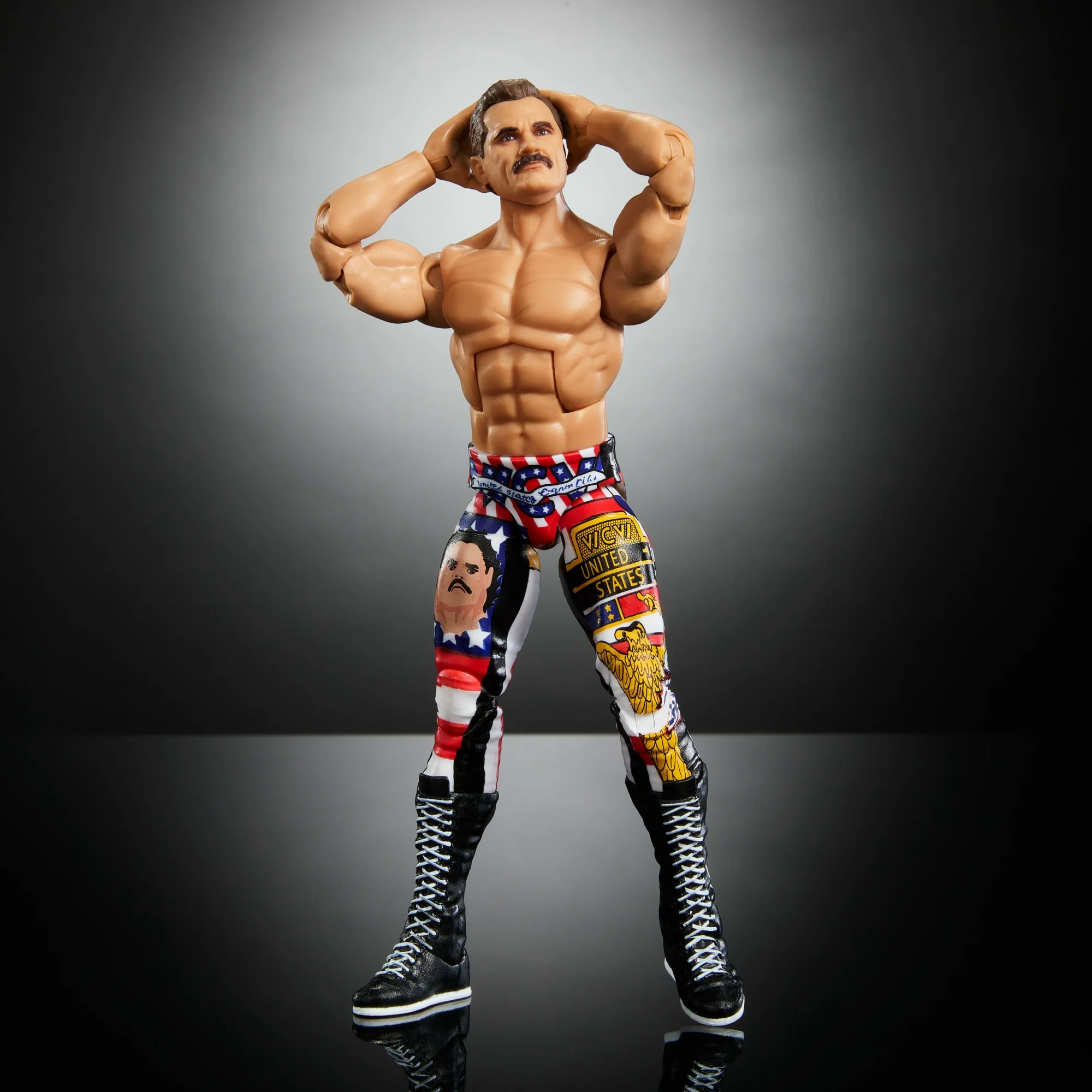 WWE Elite Legends “Ravishing” Rick Rude Action Figure - Image 3