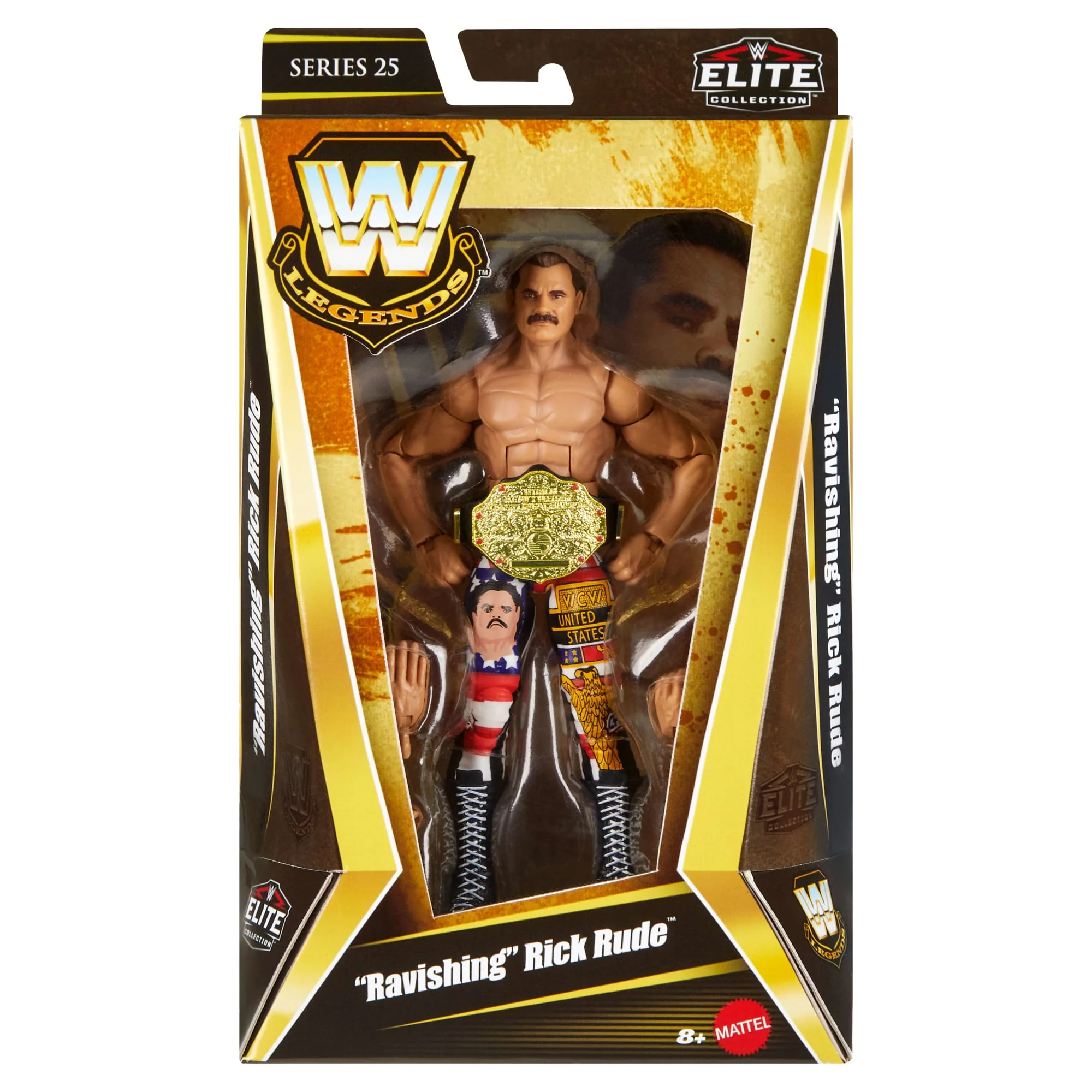 WWE Elite Legends “Ravishing” Rick Rude Action Figure - Image 6