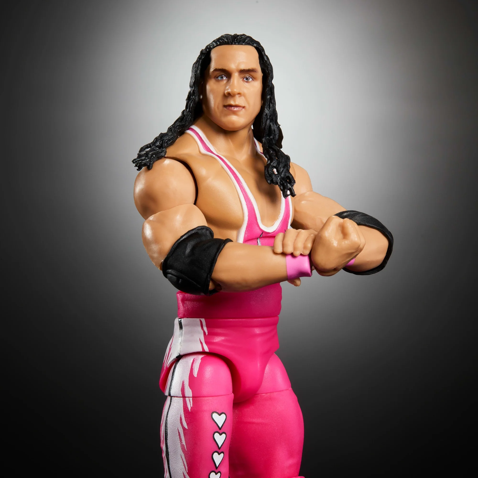 WWE Elite Legends Bret “Hit Man” Hart Action Figure - Image 2