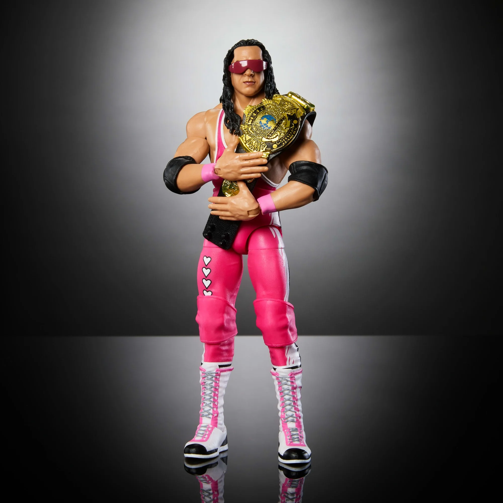 WWE Elite Legends Bret “Hit Man” Hart Action Figure - Image 3