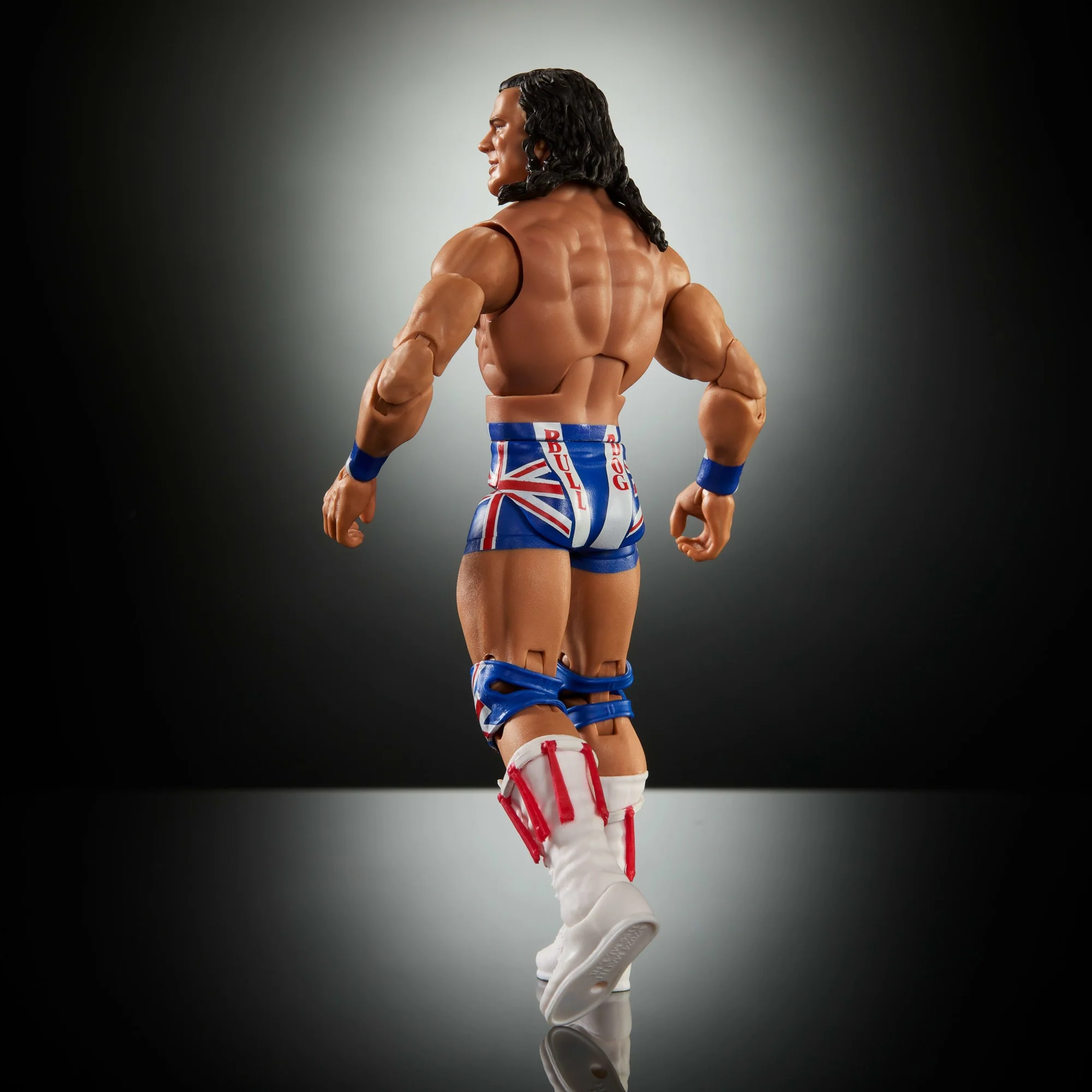 WWE Elite Legends British Bulldog Action Figure - Image 4